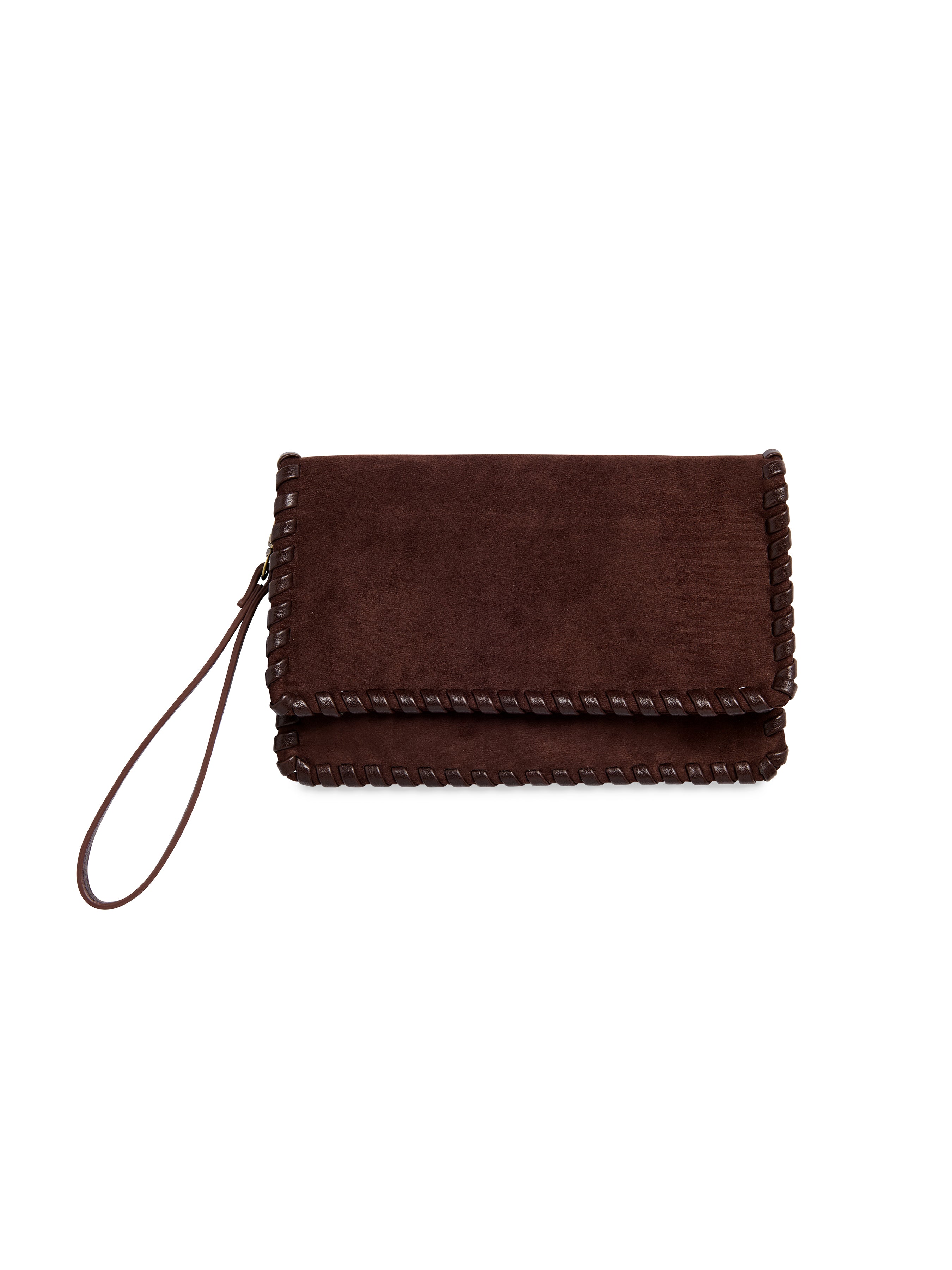 Shiraleah Piper Cross-Body/Clutch CHOCOLATE
