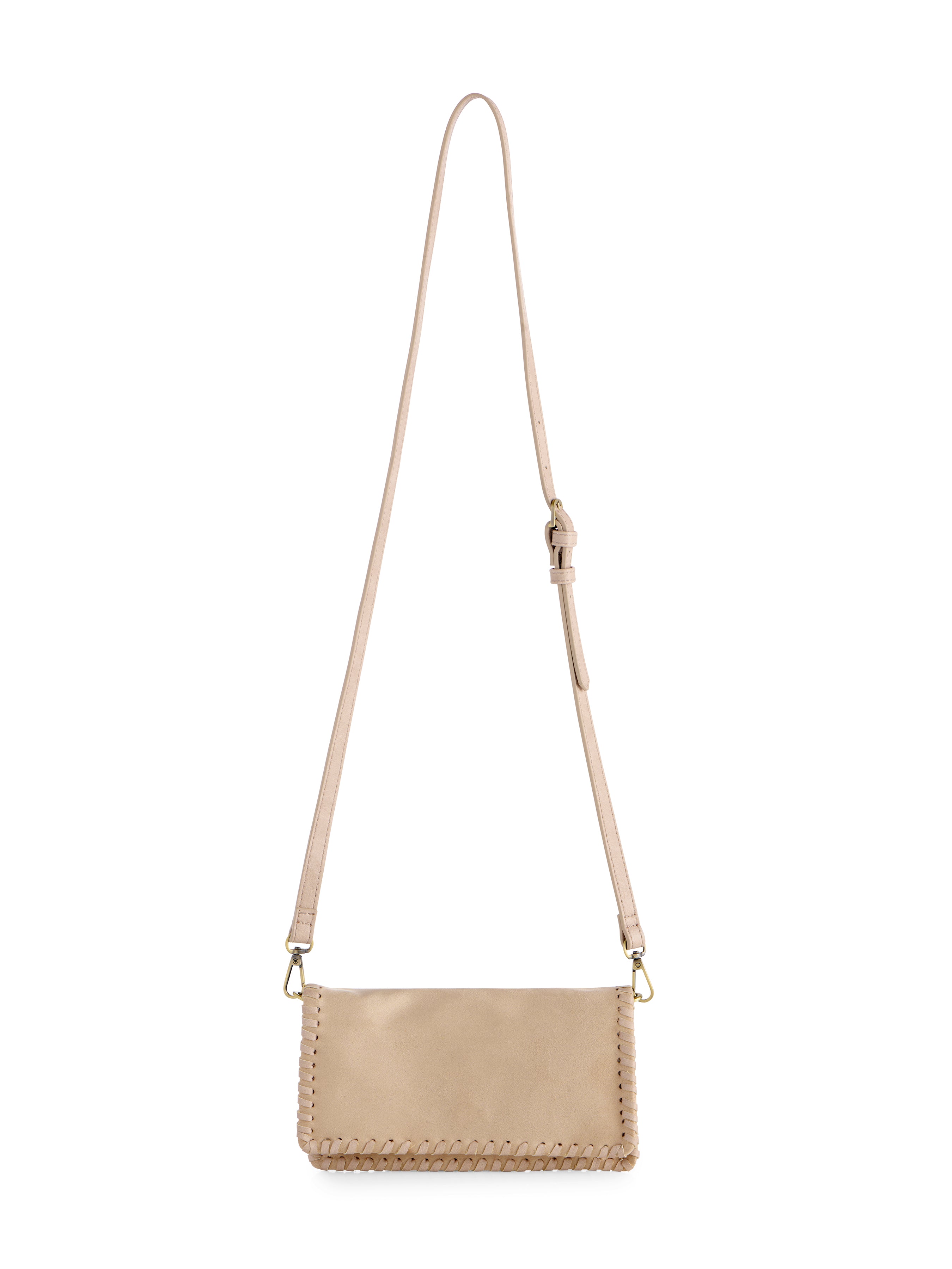 Shiraleah Piper Cross-Body/Clutch STONE