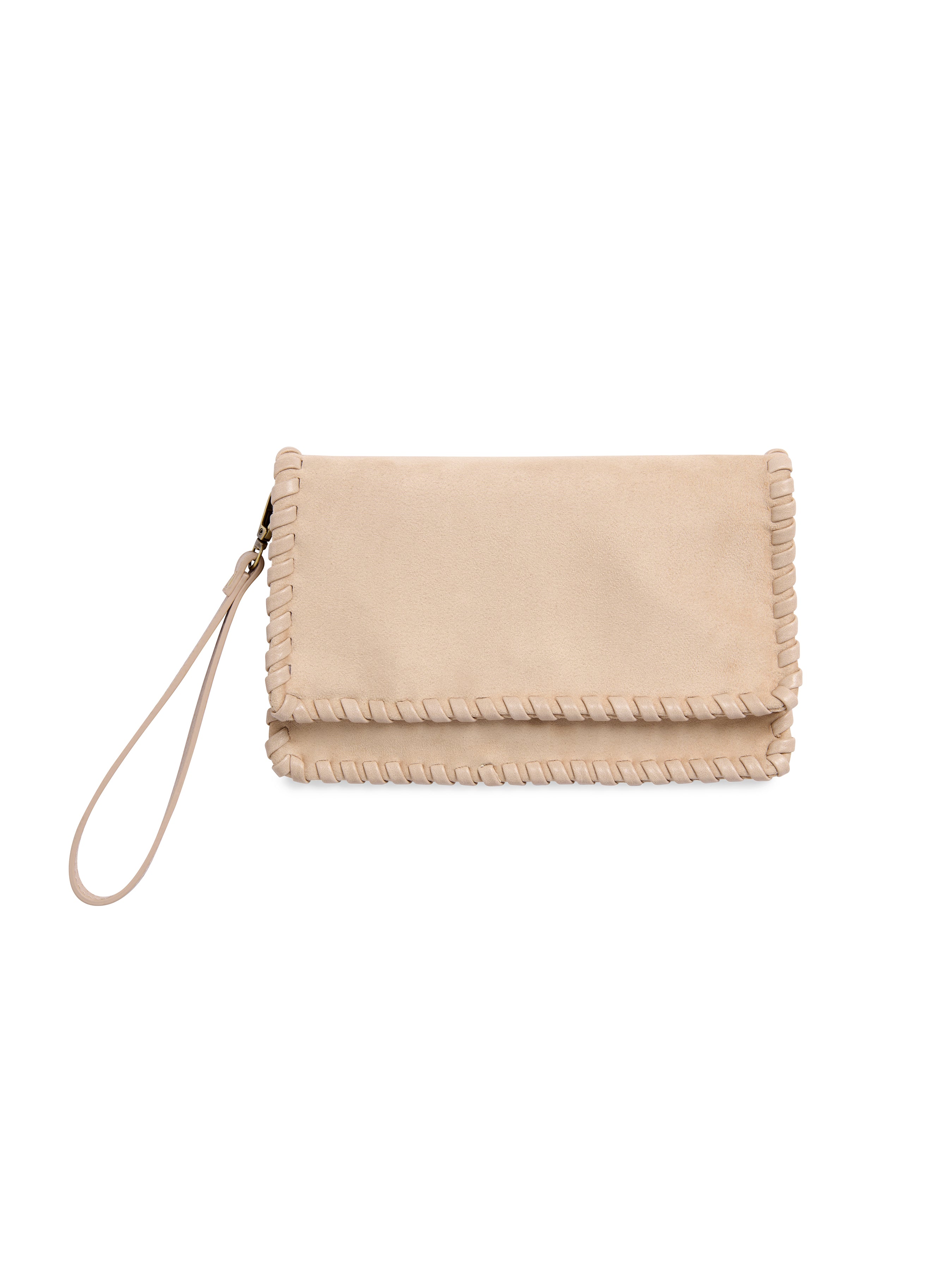 Shiraleah Piper Cross-Body/Clutch STONE