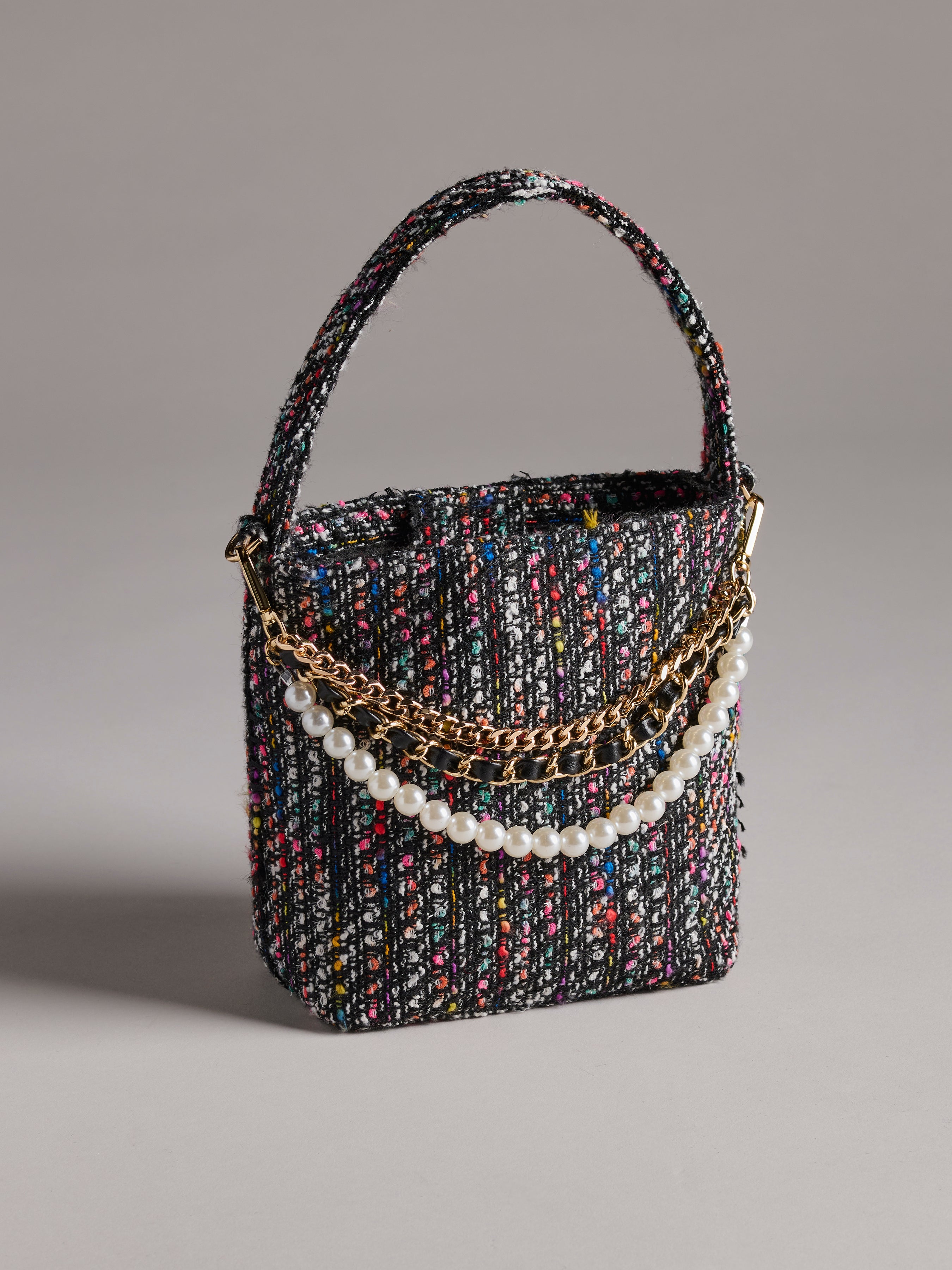 Shiraleah Anya Top Handle Bucket Bag, Multi