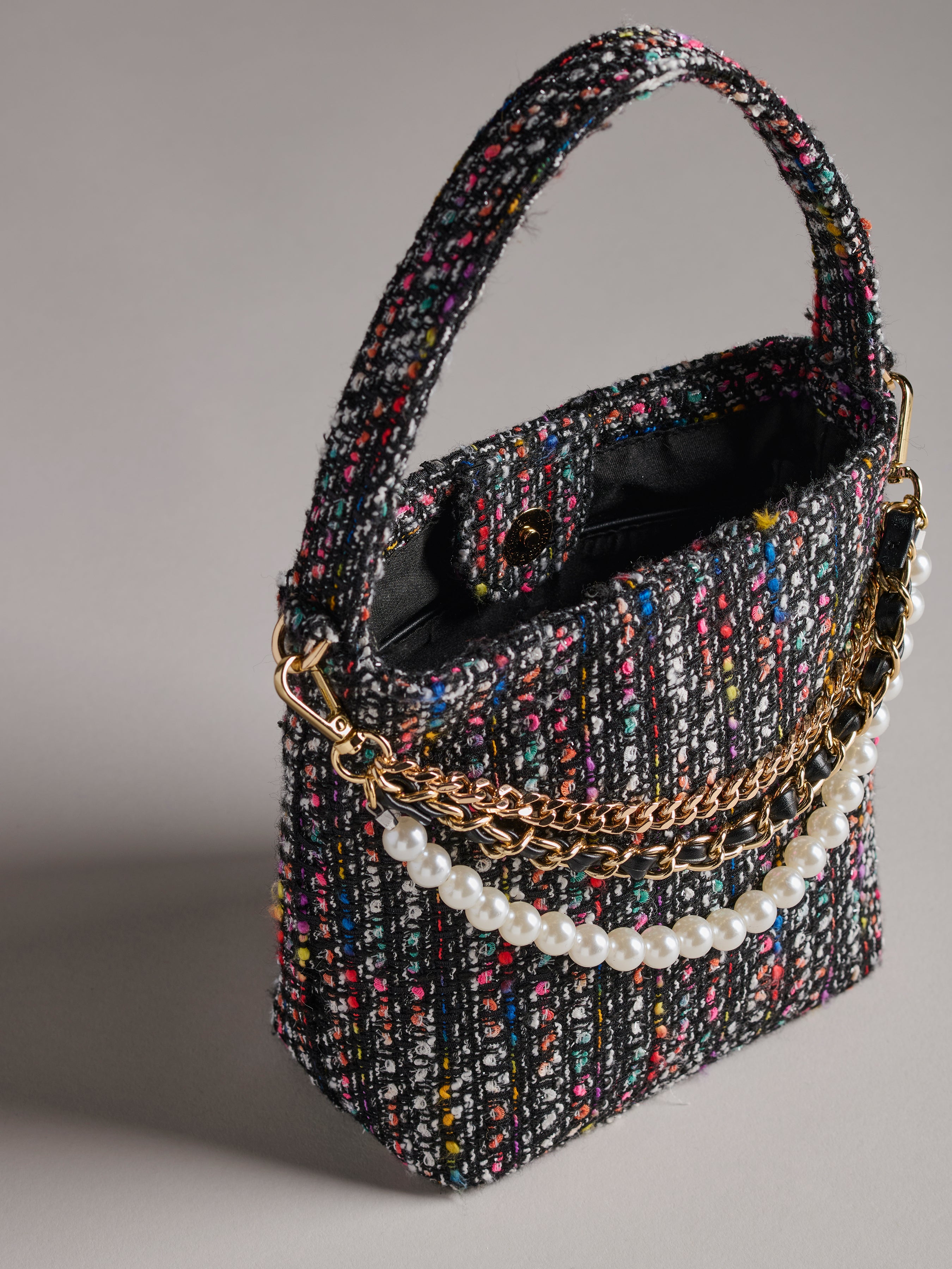 Shiraleah Anya Top Handle Bucket Bag, Multi