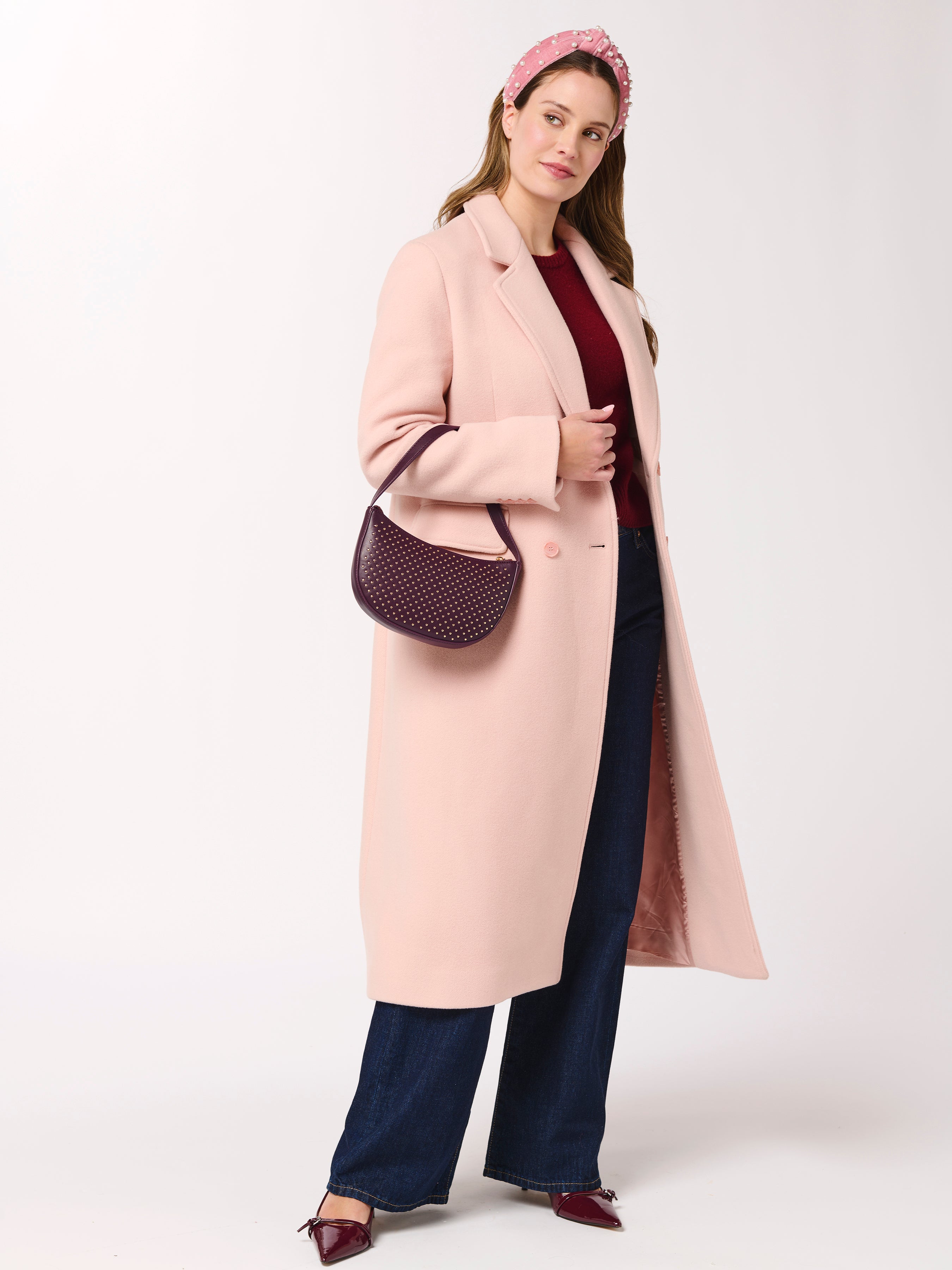 Shiraleah Roxy Shoulder Bag WINE