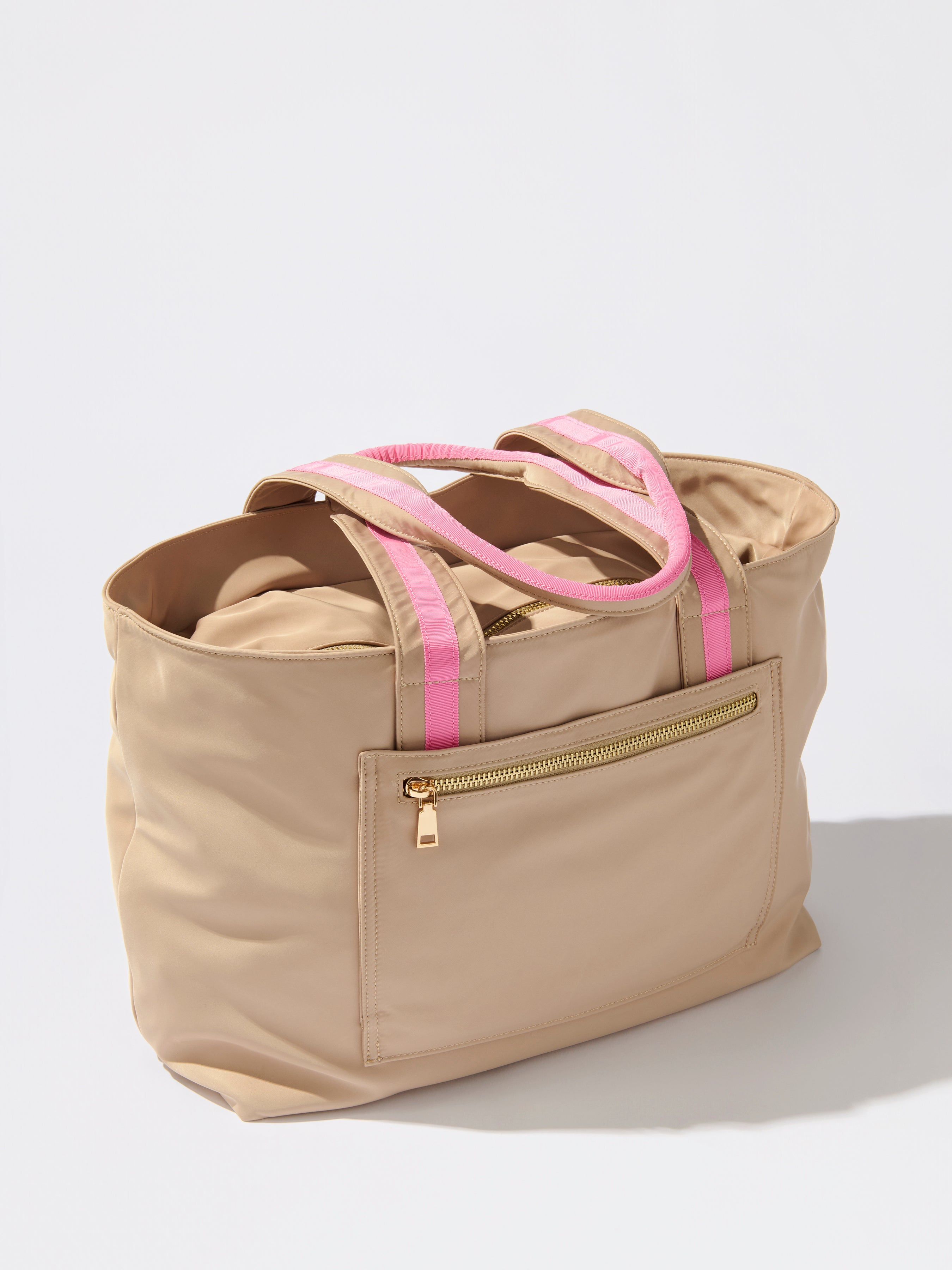 Shiraleah Jet Tote TAN