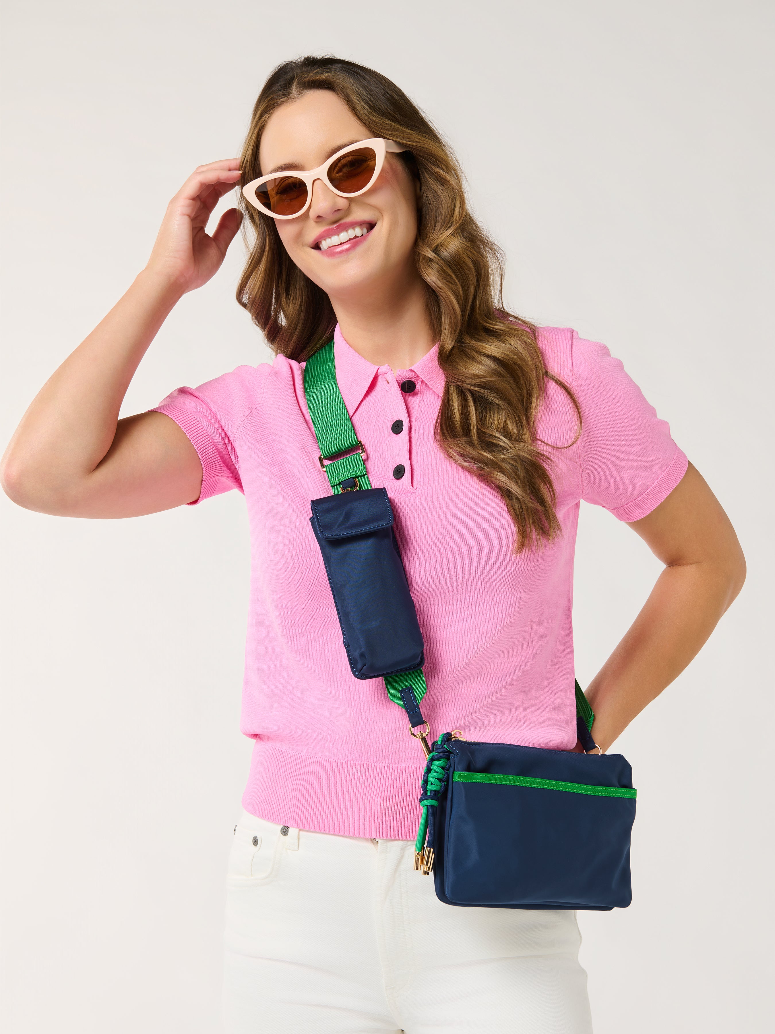 Shiraleah Jet Cross-Body NAVY
