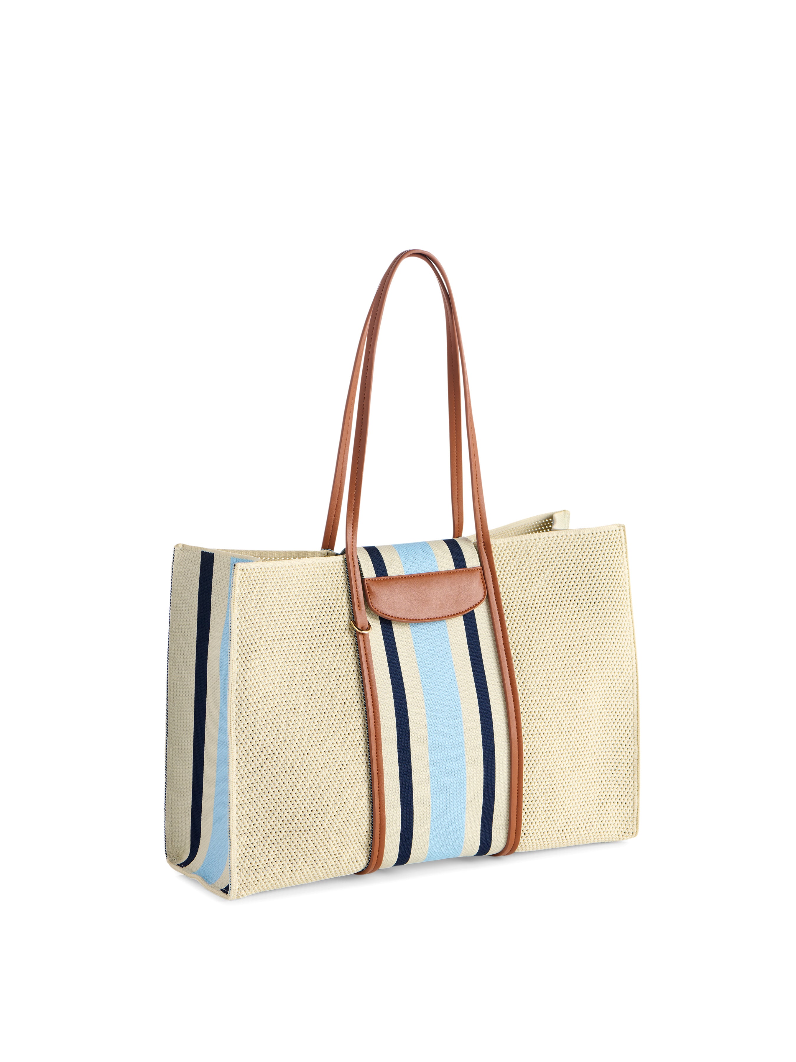 Shiraleah Aria Boxy Tote NATURAL
