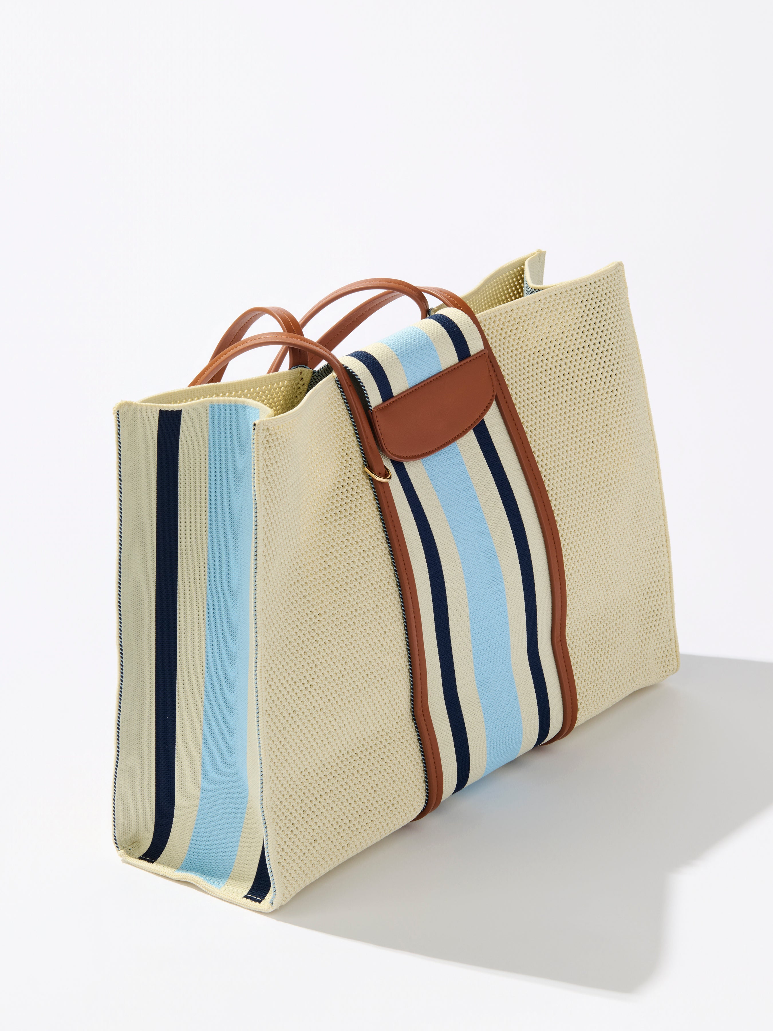 Shiraleah Aria Boxy Tote NATURAL