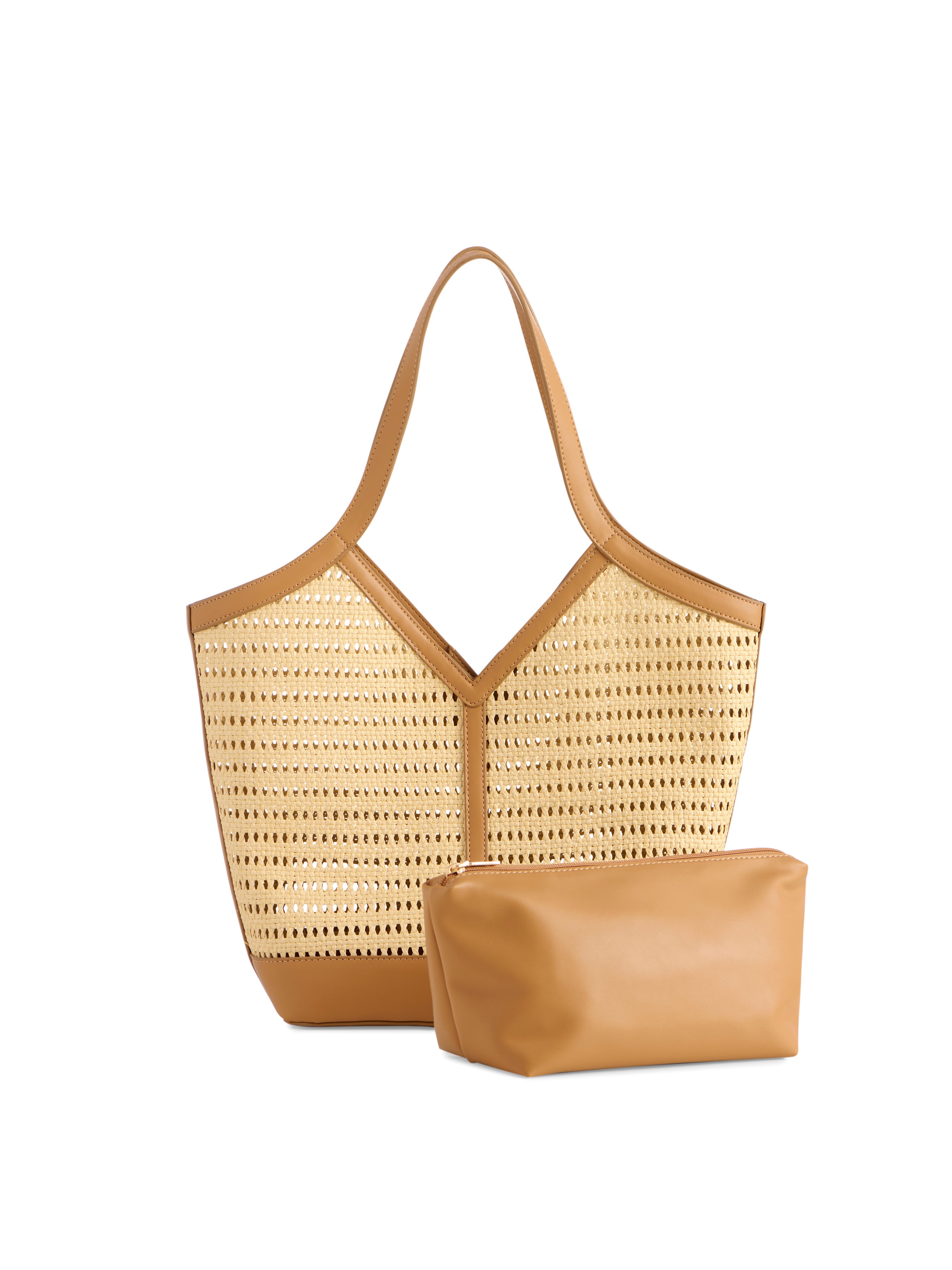 Shiraleah Tosca Tote TAN