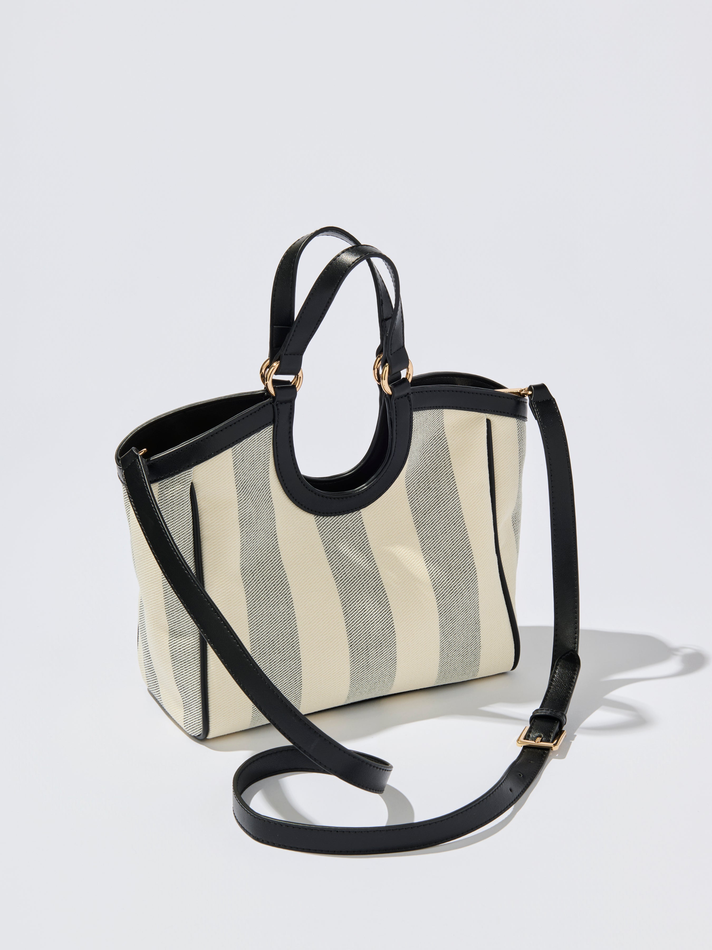 Shiraleah Positano Mini Tote BLACK