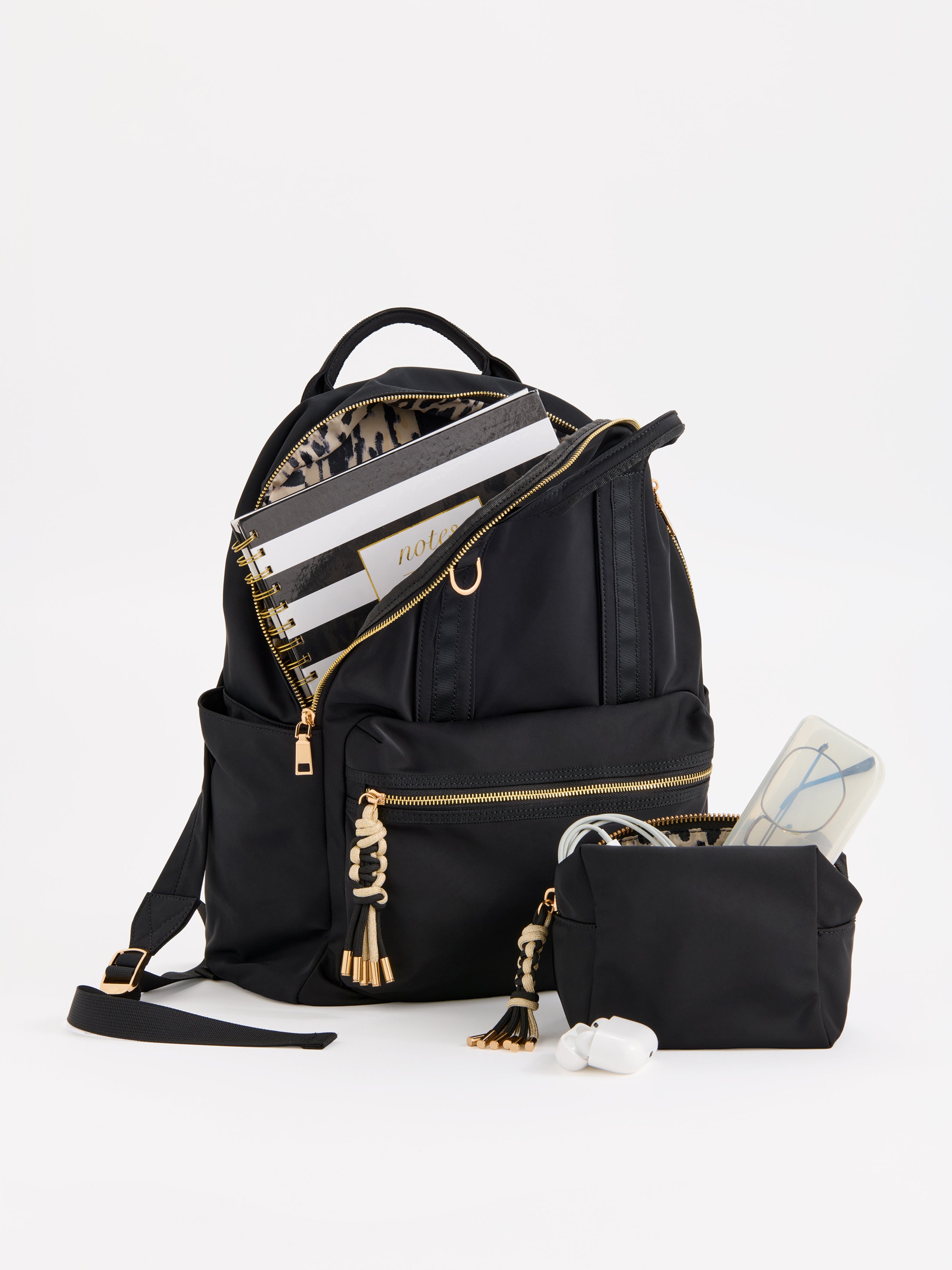 Shiraleah Jet Backpack BLACK / OS