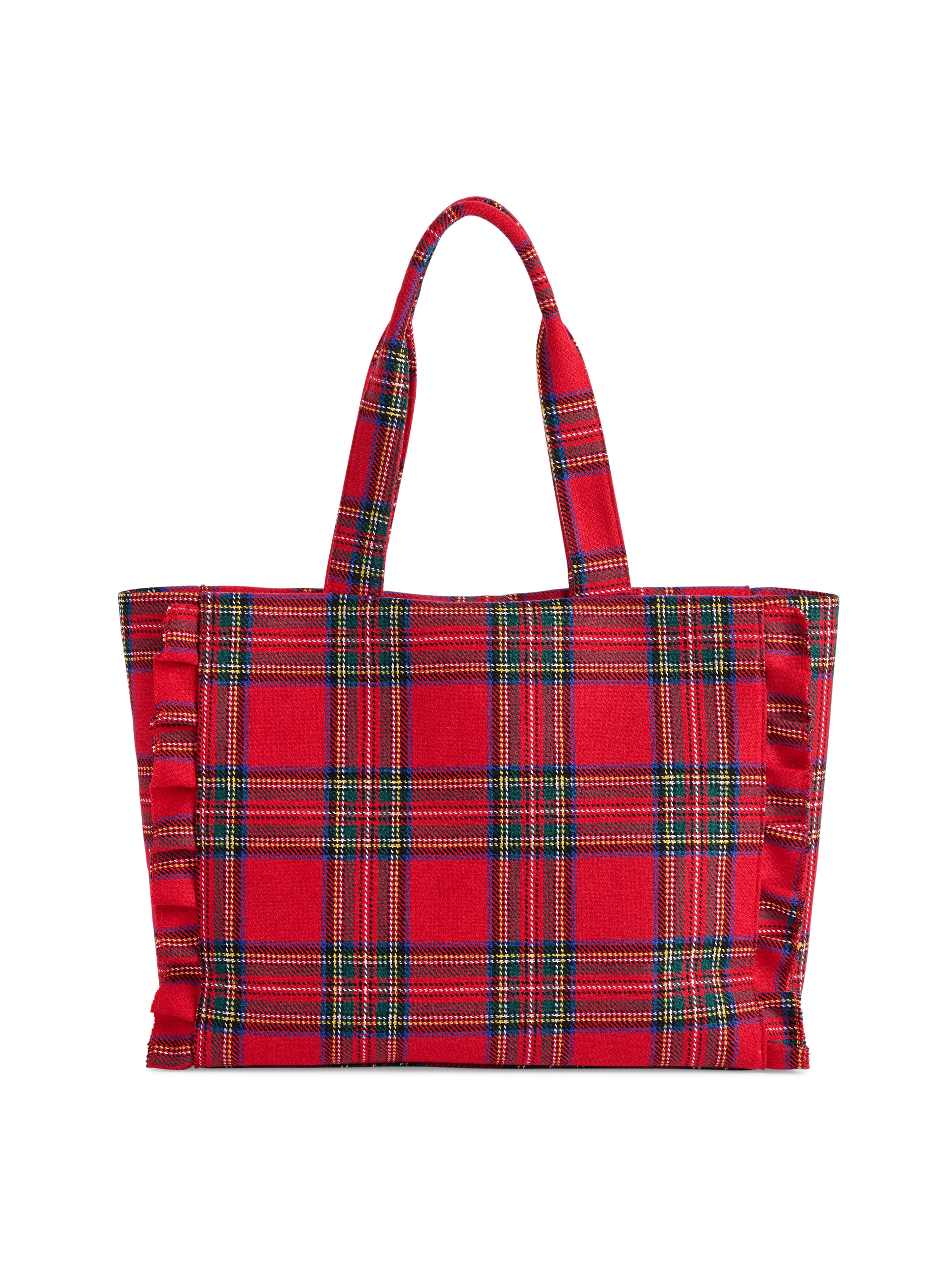 Shiraleah Scottie Ruffle Tote RED / OS