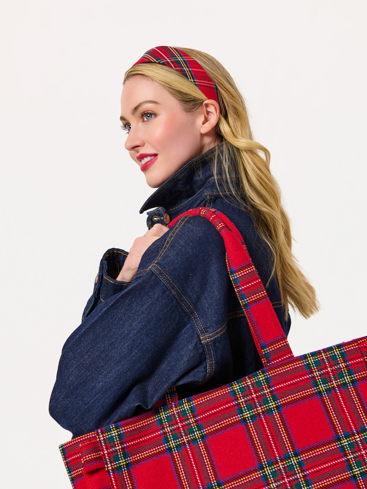 Shiraleah Scottie Ruffle Tote RED / OS