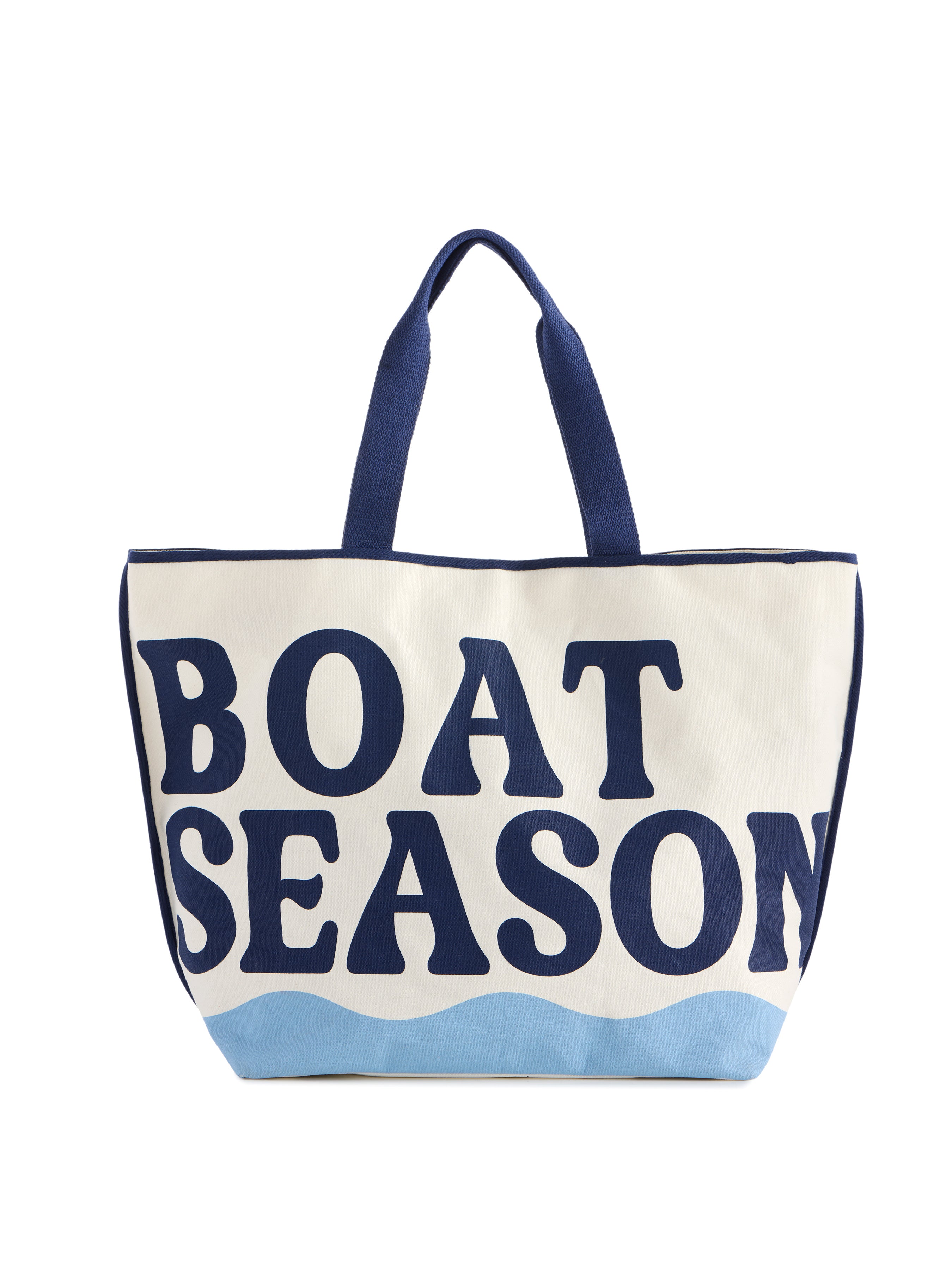Shiraleah "Boat Season" Tote, Ivory