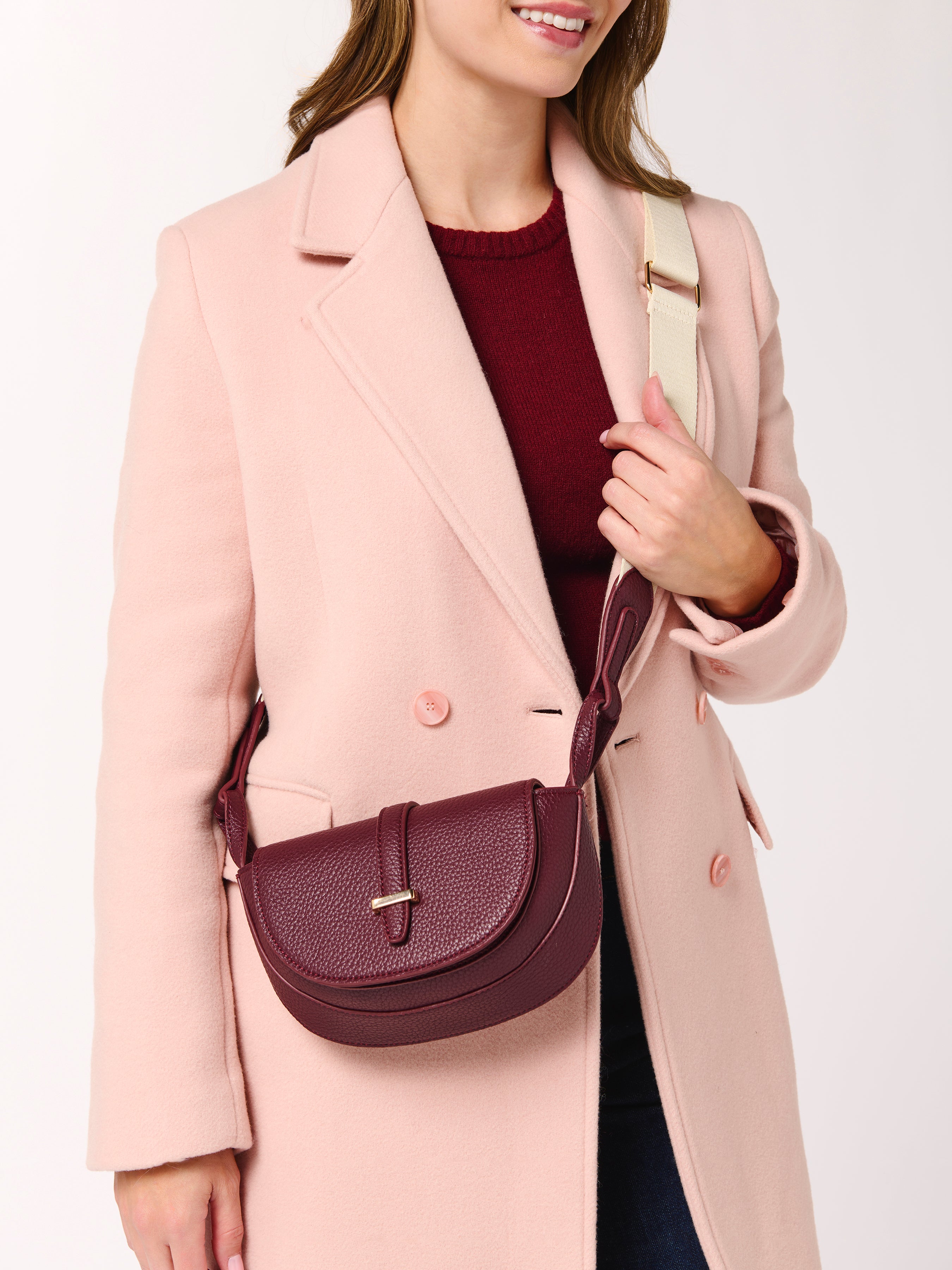 Shiraleah Alba Cross-Body WINE