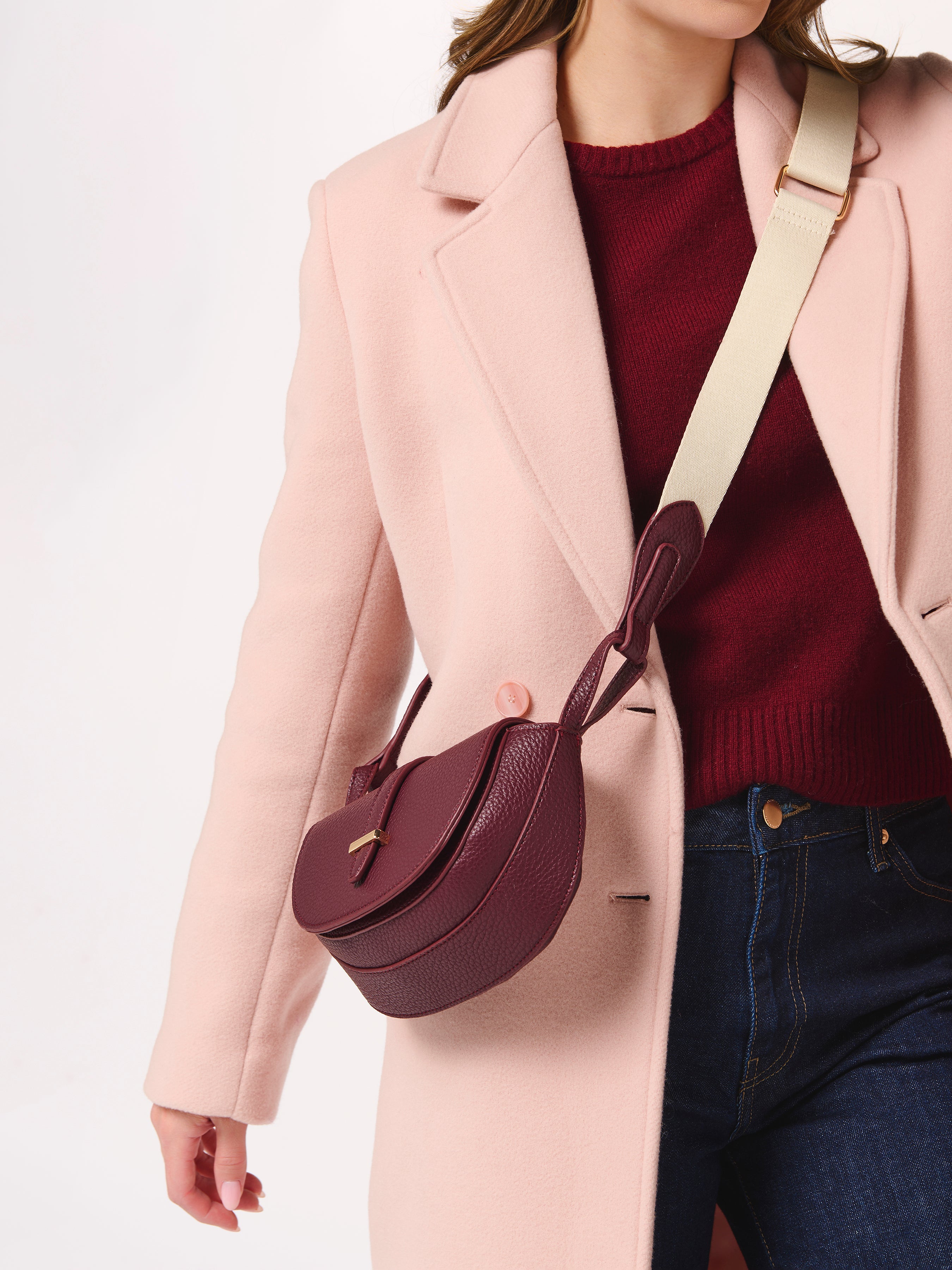 Shiraleah Alba Cross-Body WINE