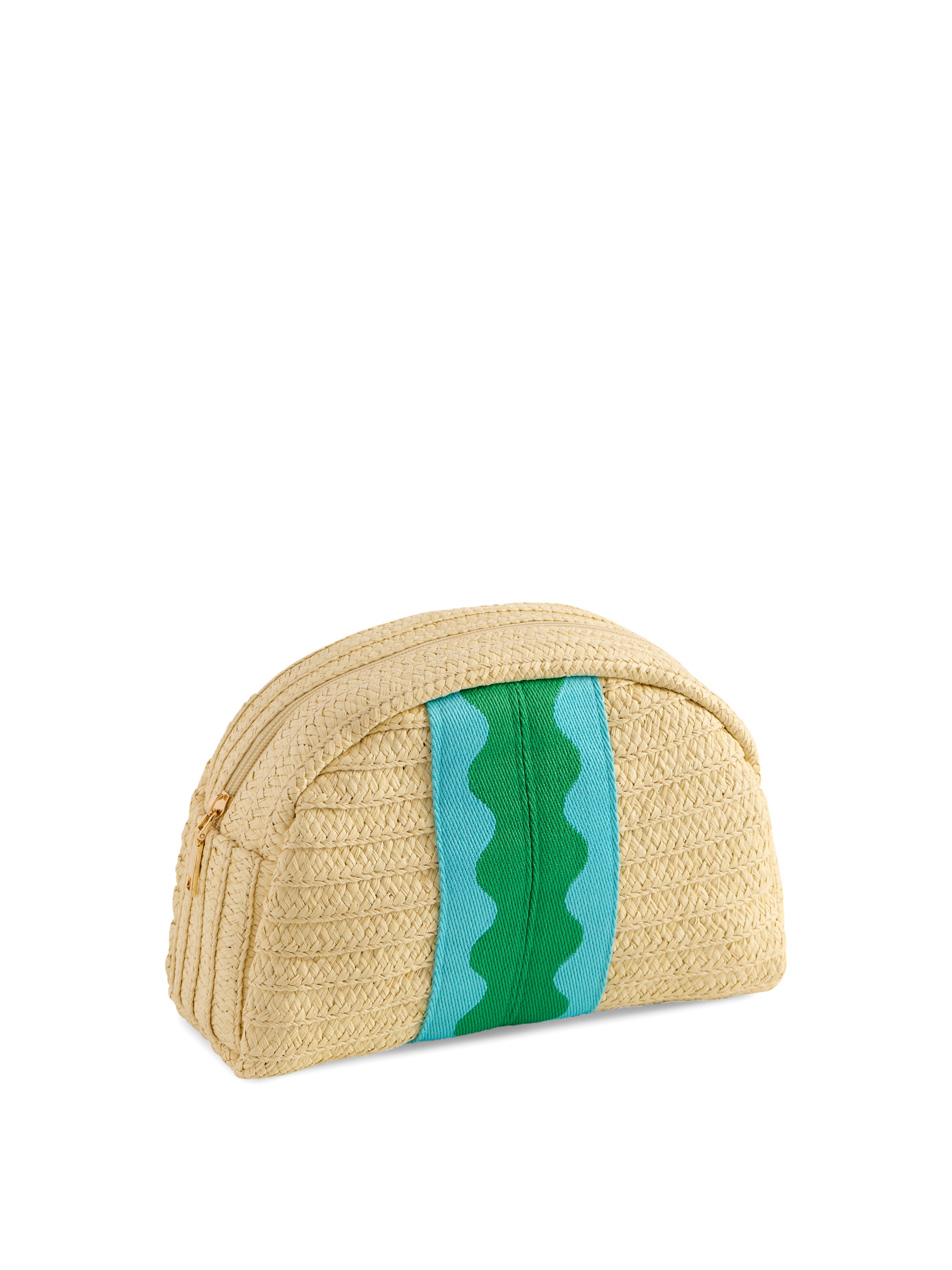 Shiraleah Marbella Zip Pouch GREEN