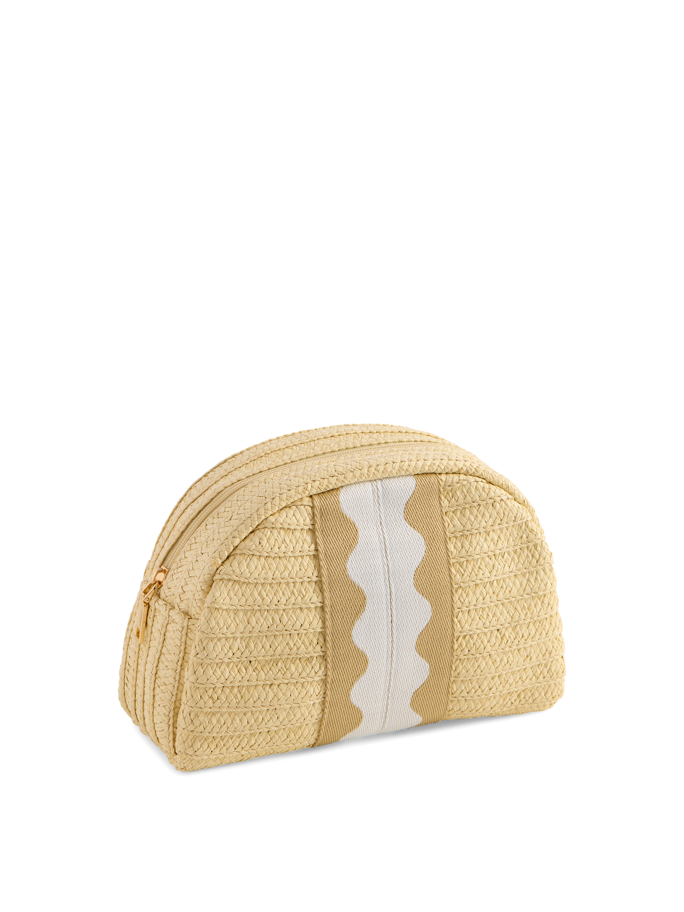 Shiraleah Marbella Zip Pouch TAN