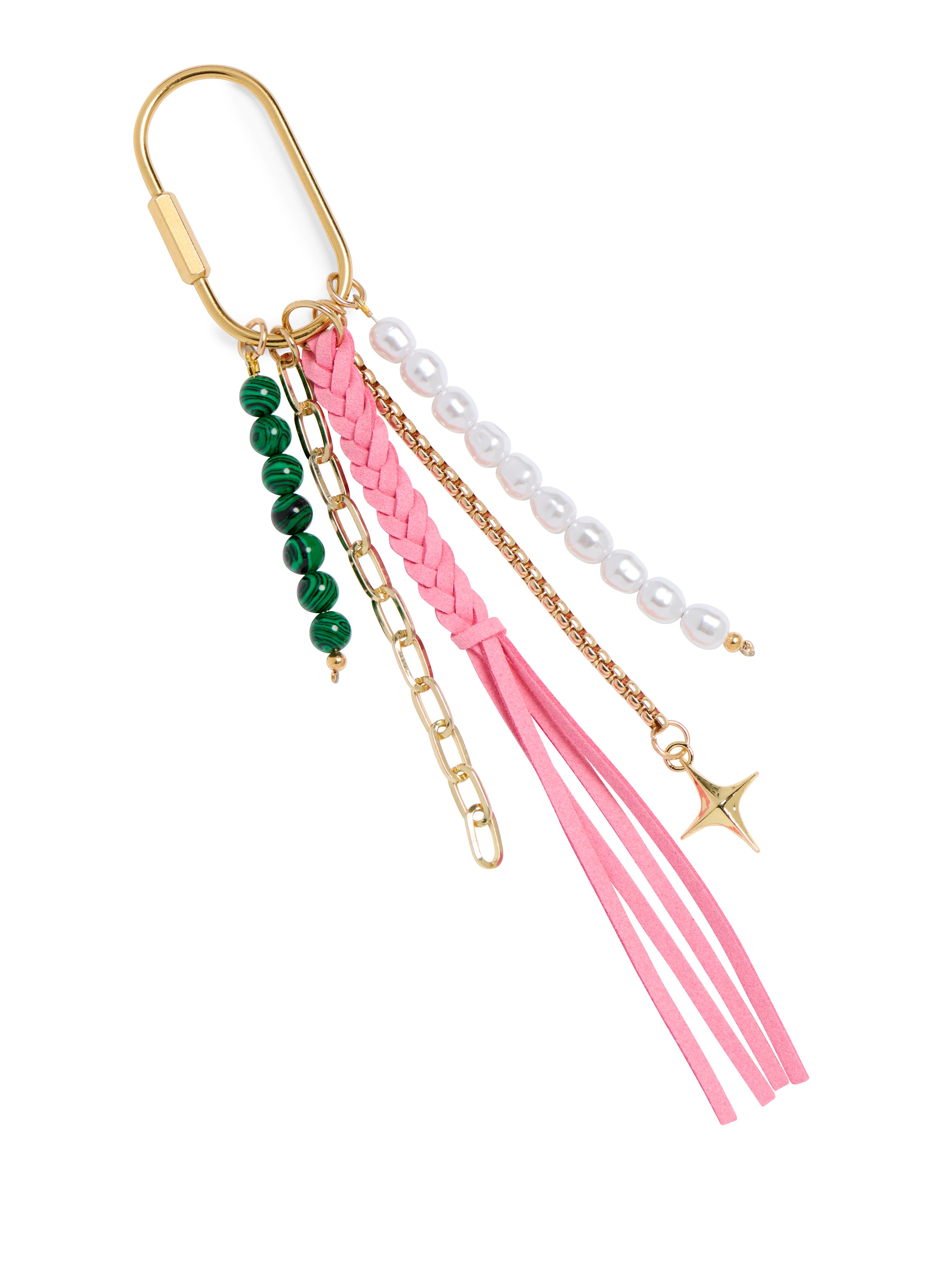 Shiraleah Tassel Bag Charm/Key Ring PINK