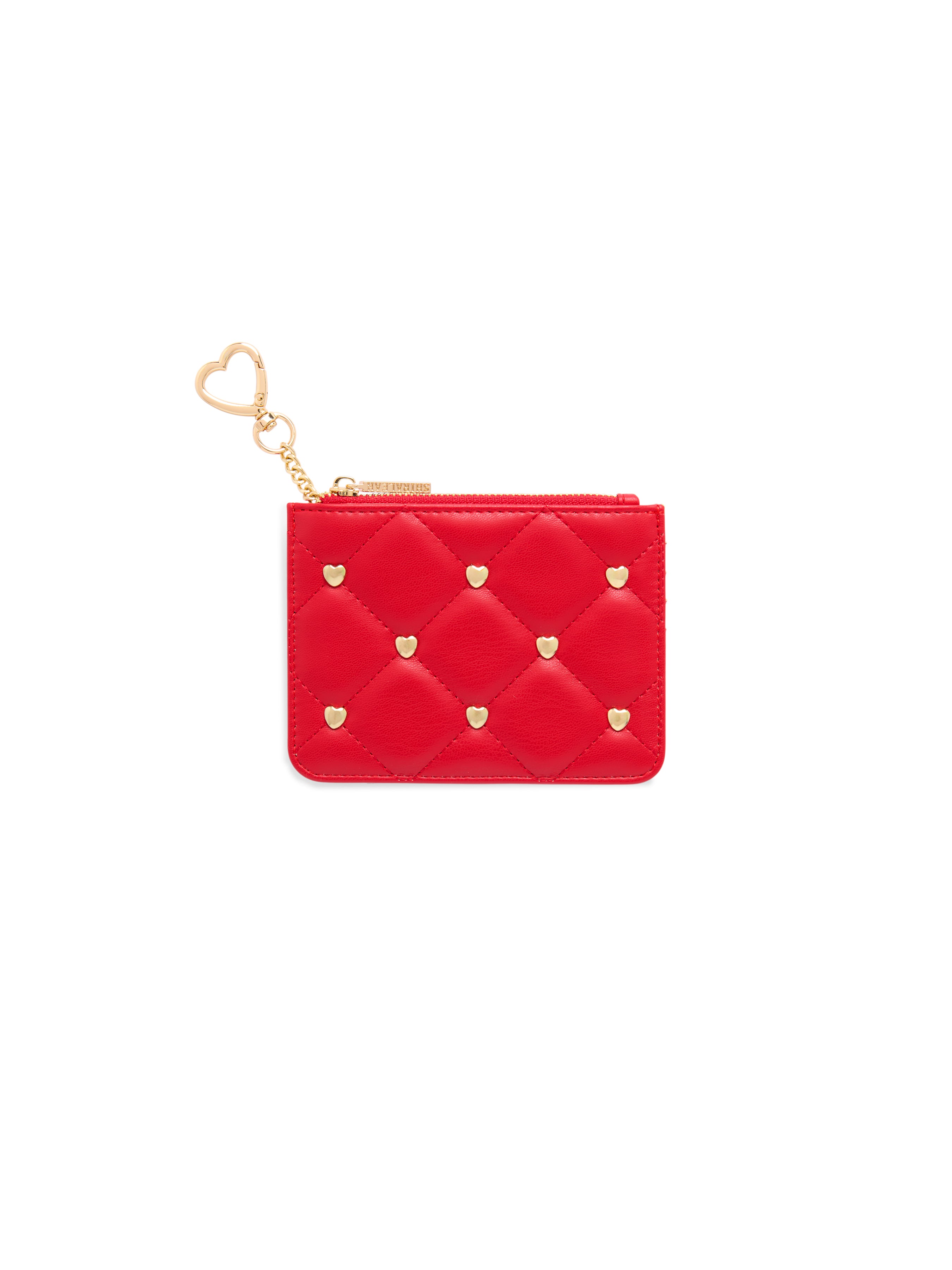 Shiraleah Hearts Card Case RED / OS