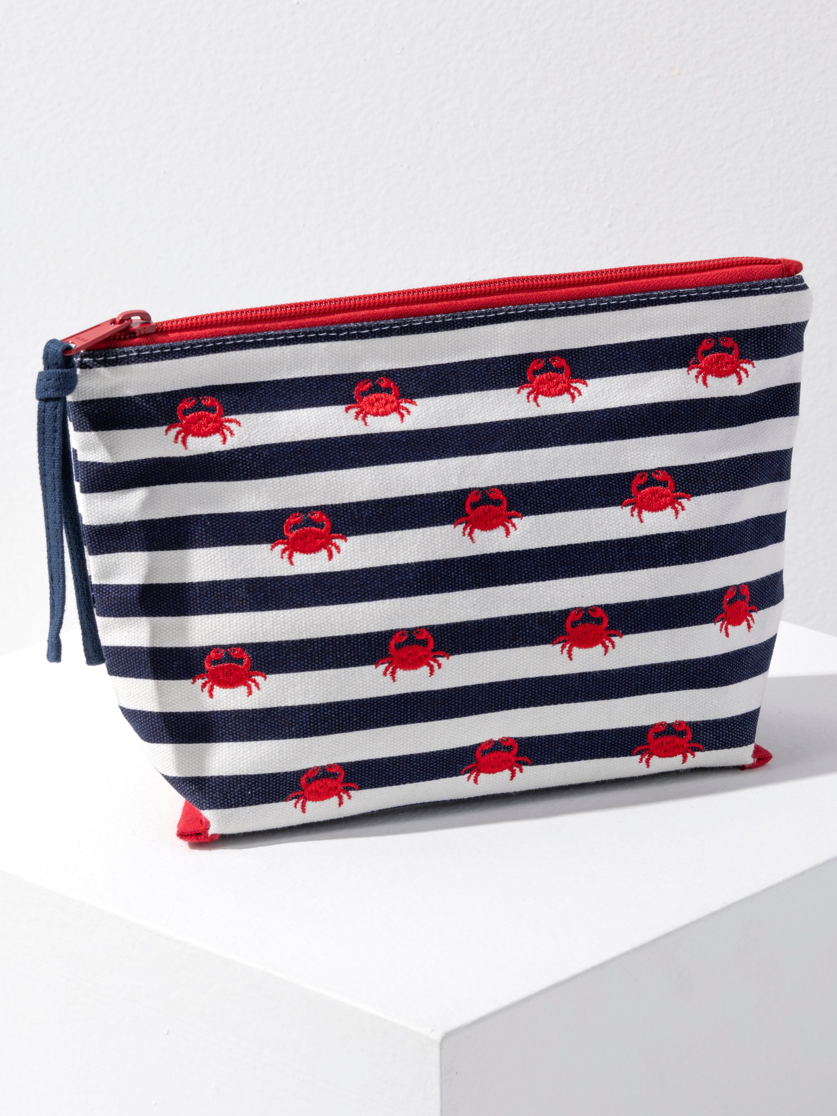 Shiraleah Crab Zip Pouch, Multi