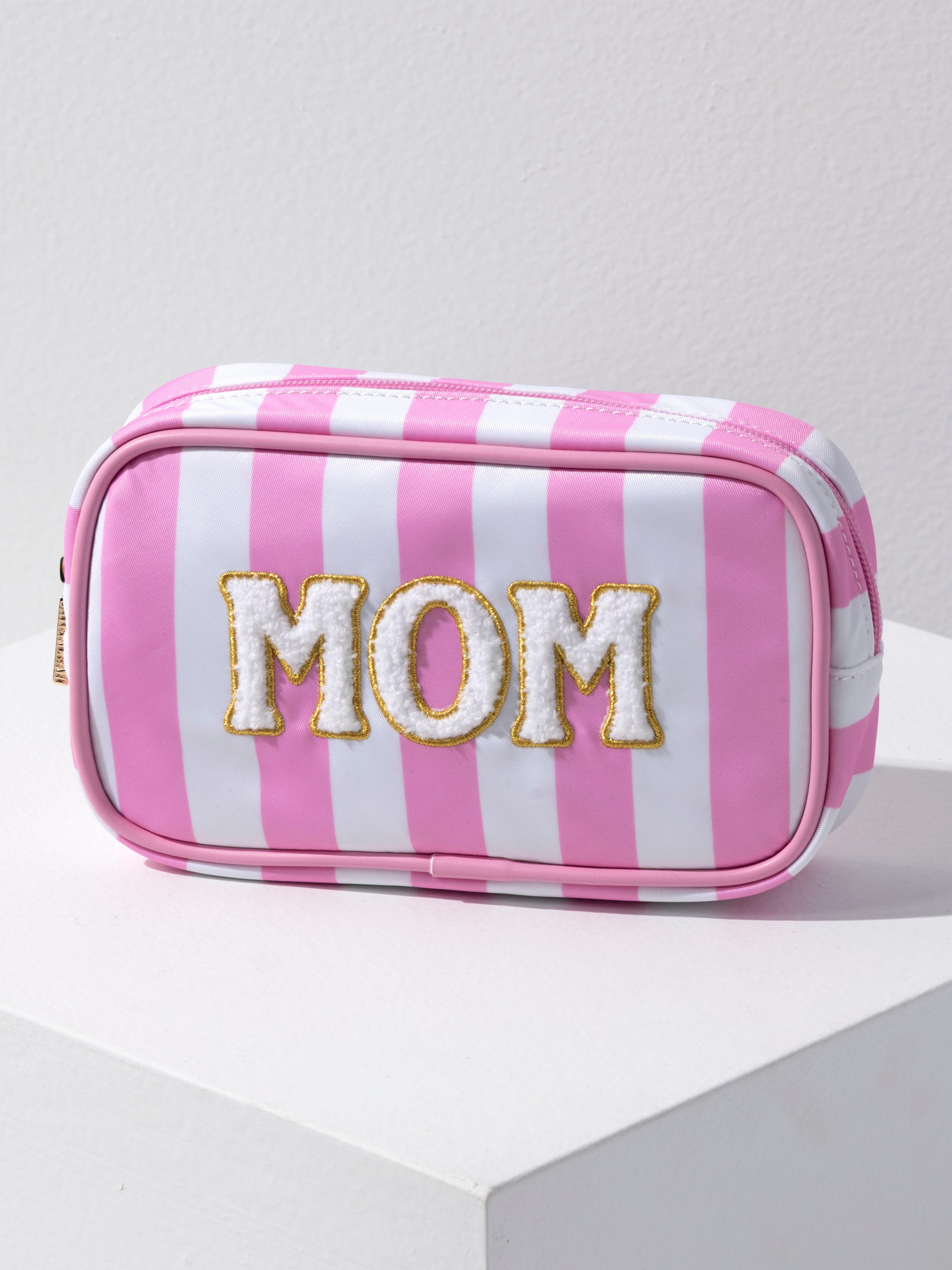 Shiraleah "Mom" Zip Pouch PINK