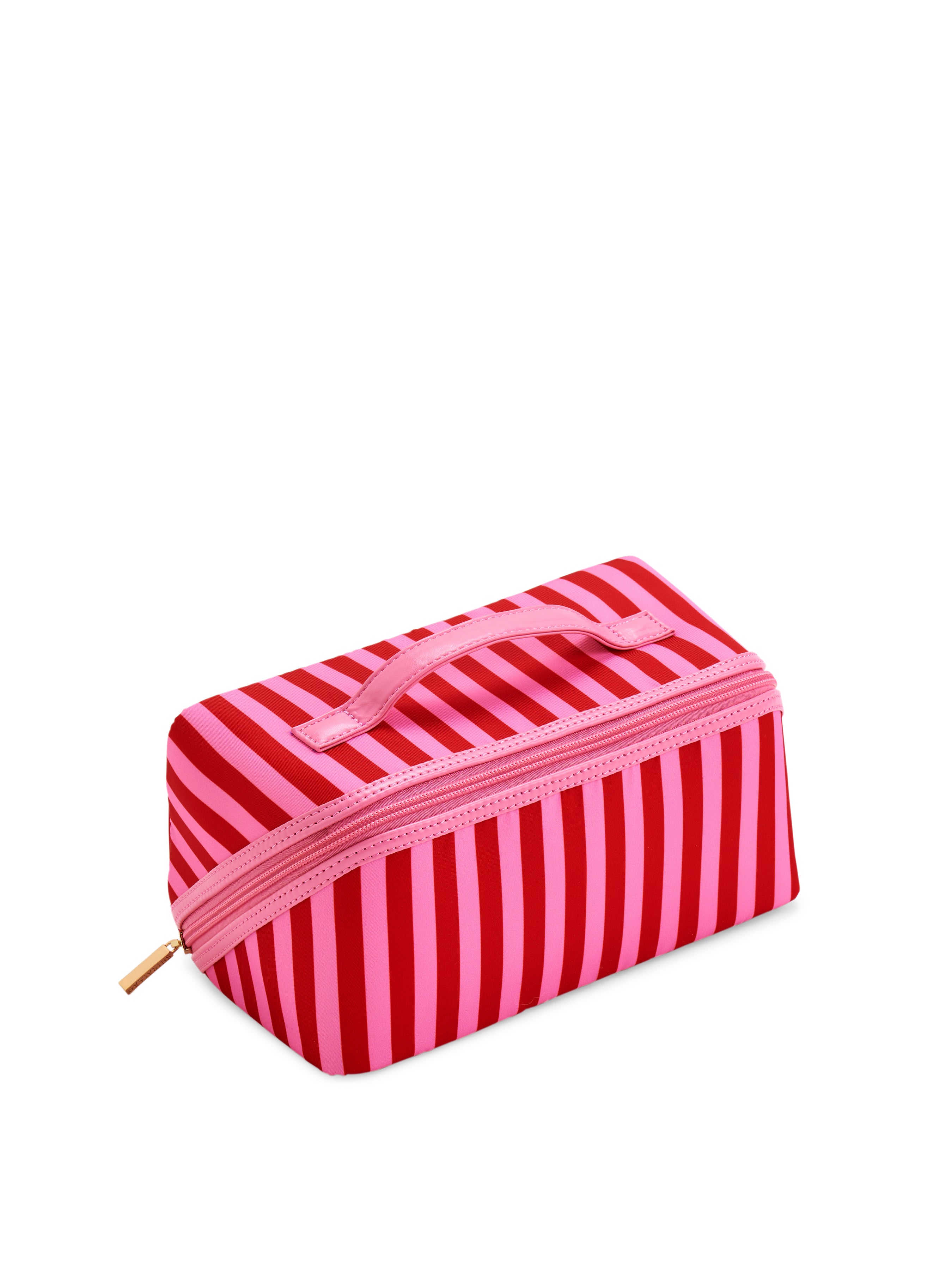 Shiraleah Holly Stripe Cosmetic Pouch, Pink