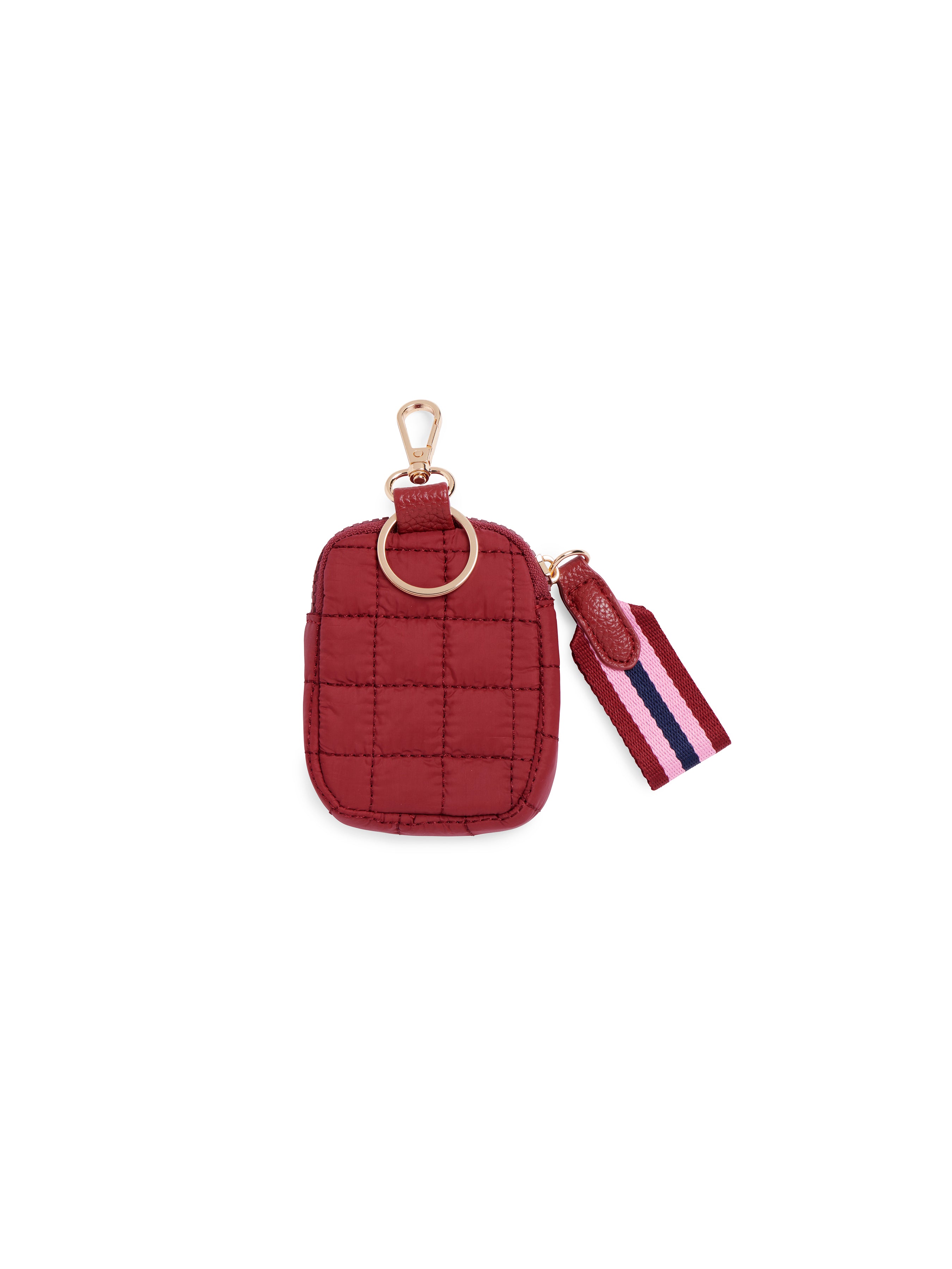 Shiraleah Ezra Clip-On Pouch WINE