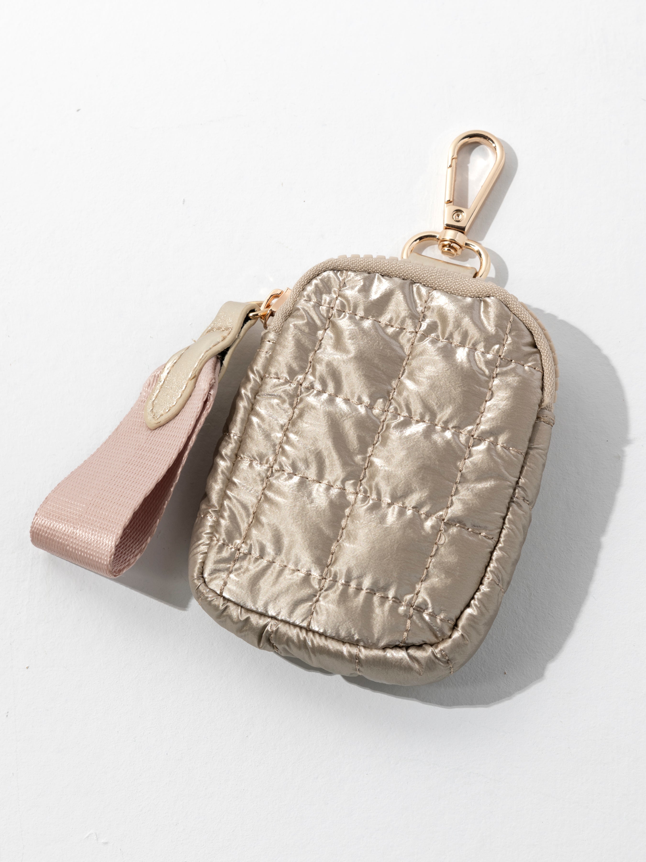Shiraleah Logan Clip-On Pouch GOLD