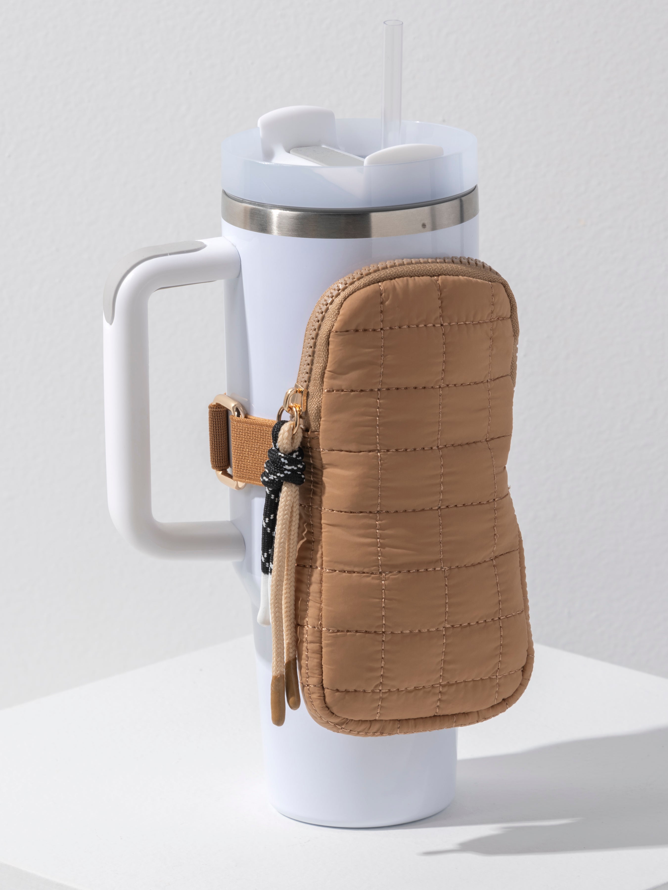Shiraleah Ezra Tumbler Fanny Pack TAN