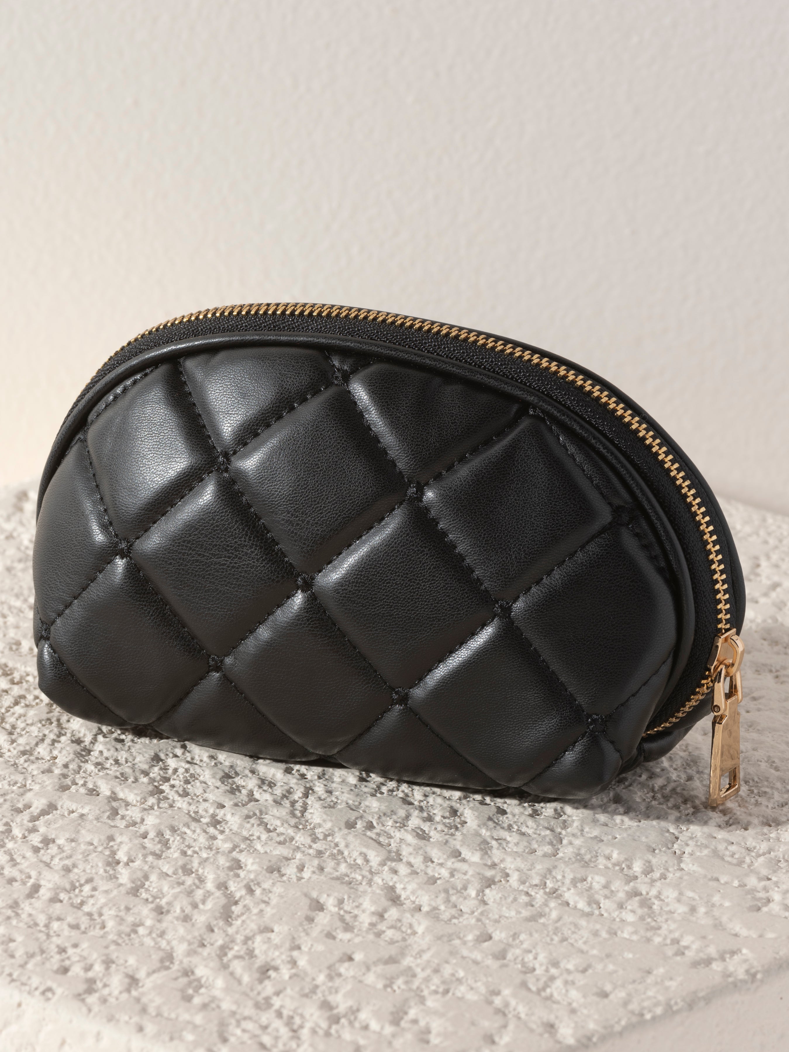Shiraleah Mademoiselle Zip Pouch BLACK