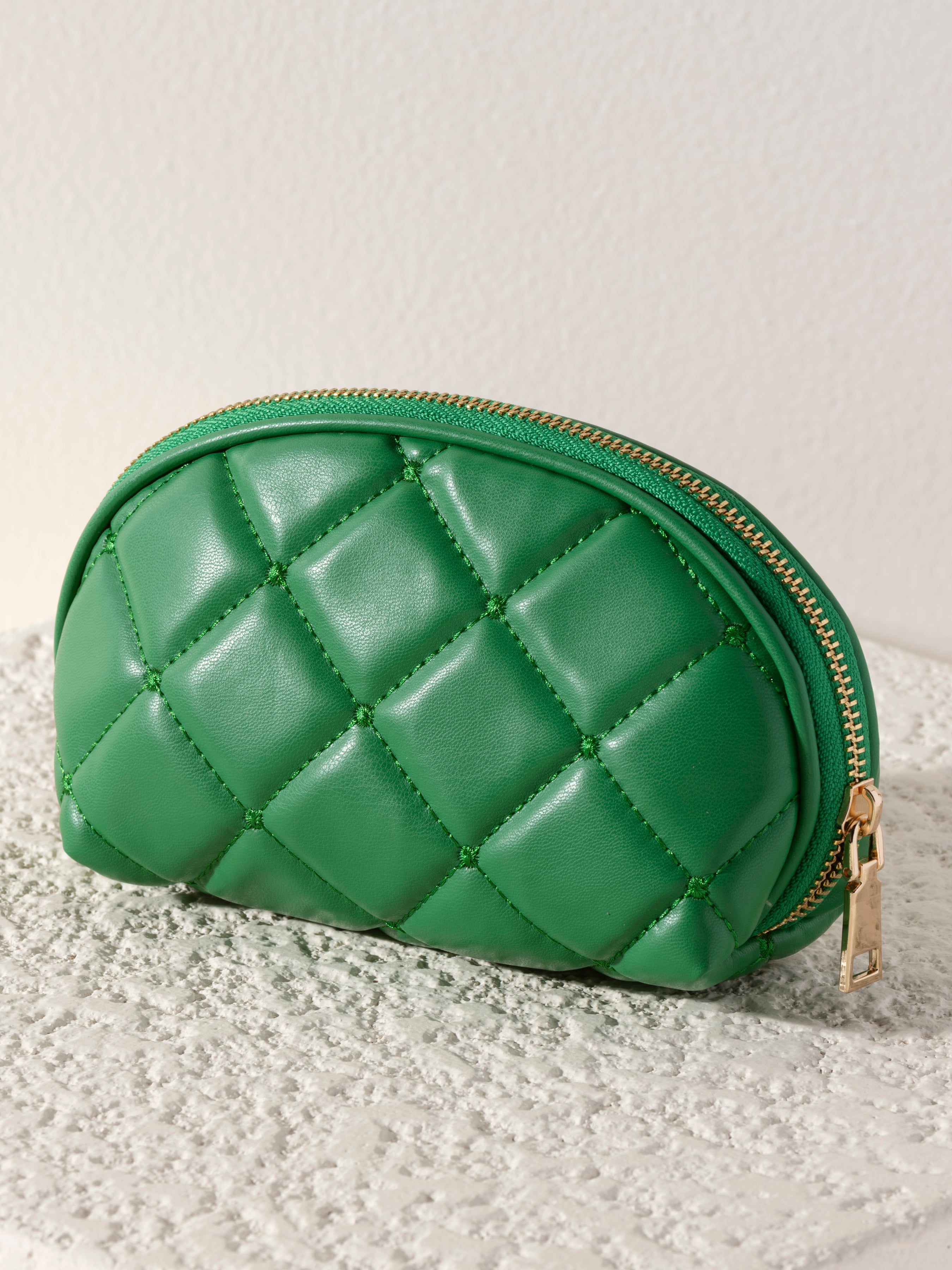 Shiraleah Mademoiselle Zip Pouch GREEN