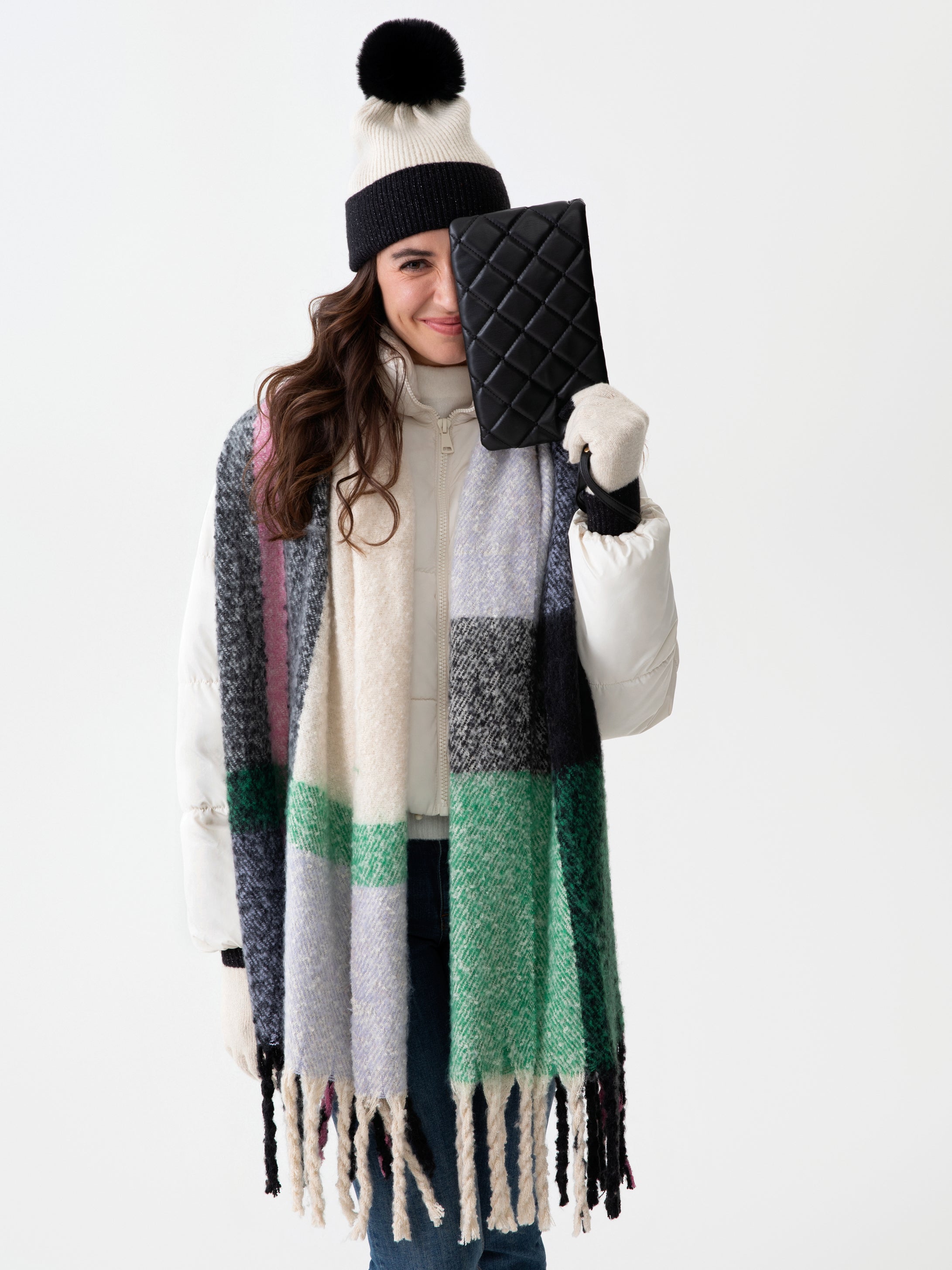 Shiraleah Mademoiselle Wristlet BLACK