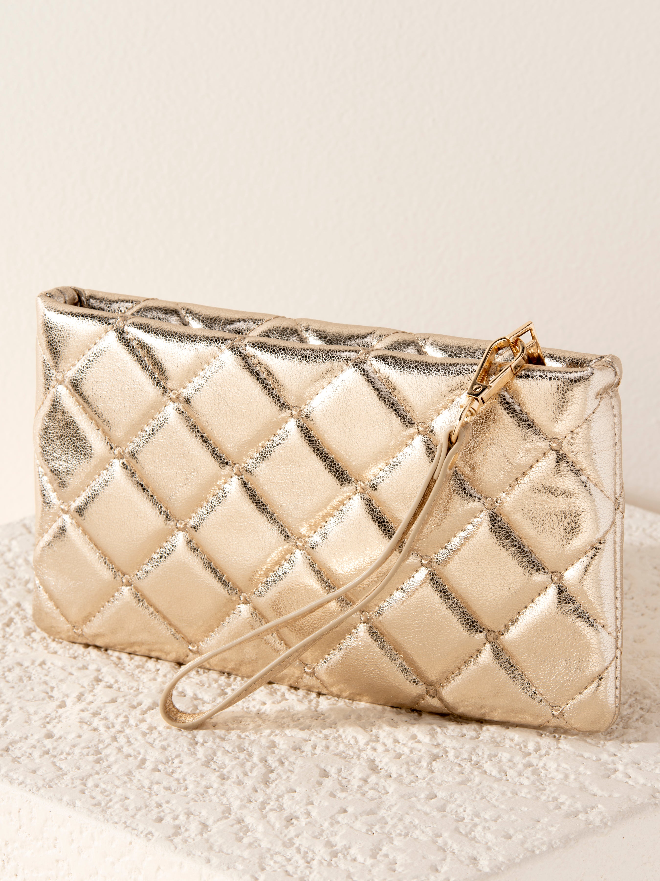 Shiraleah Mademoiselle Wristlet GOLD