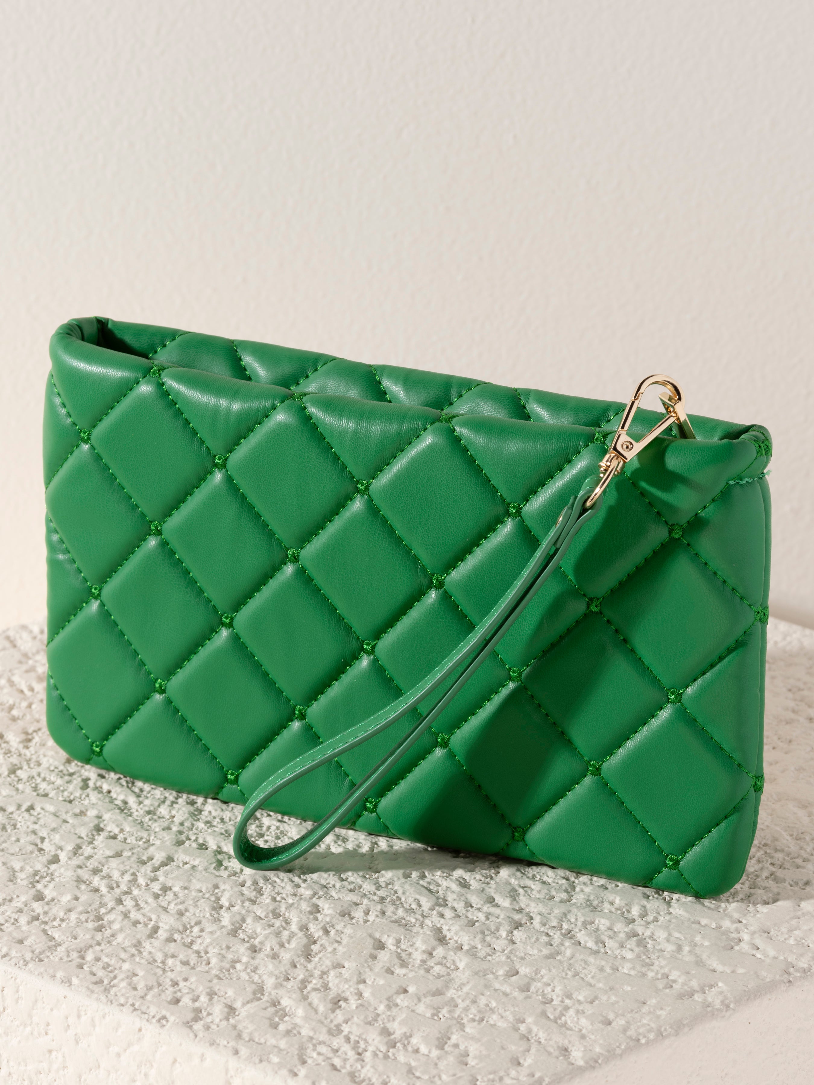 Shiraleah Mademoiselle Wristlet GREEN
