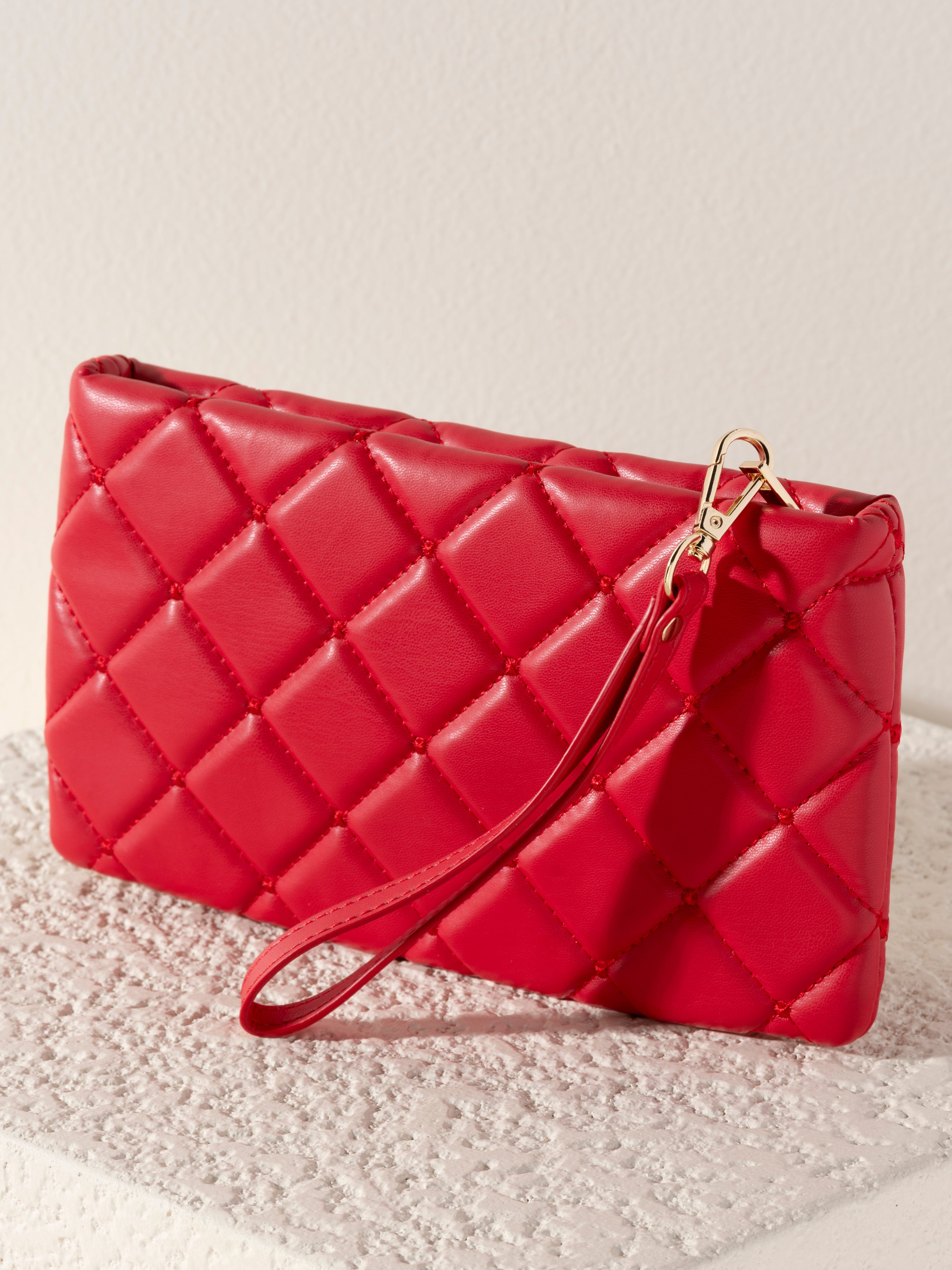 Shiraleah Mademoiselle Wristlet RED