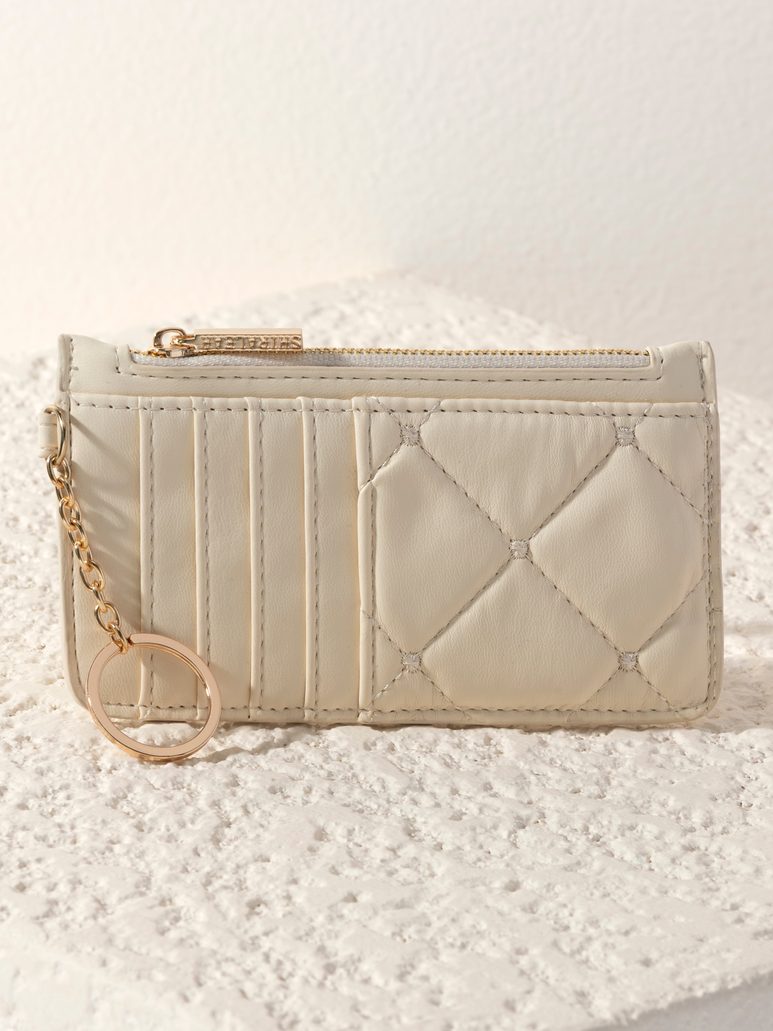 Shiraleah Mademoiselle Card Case IVORY