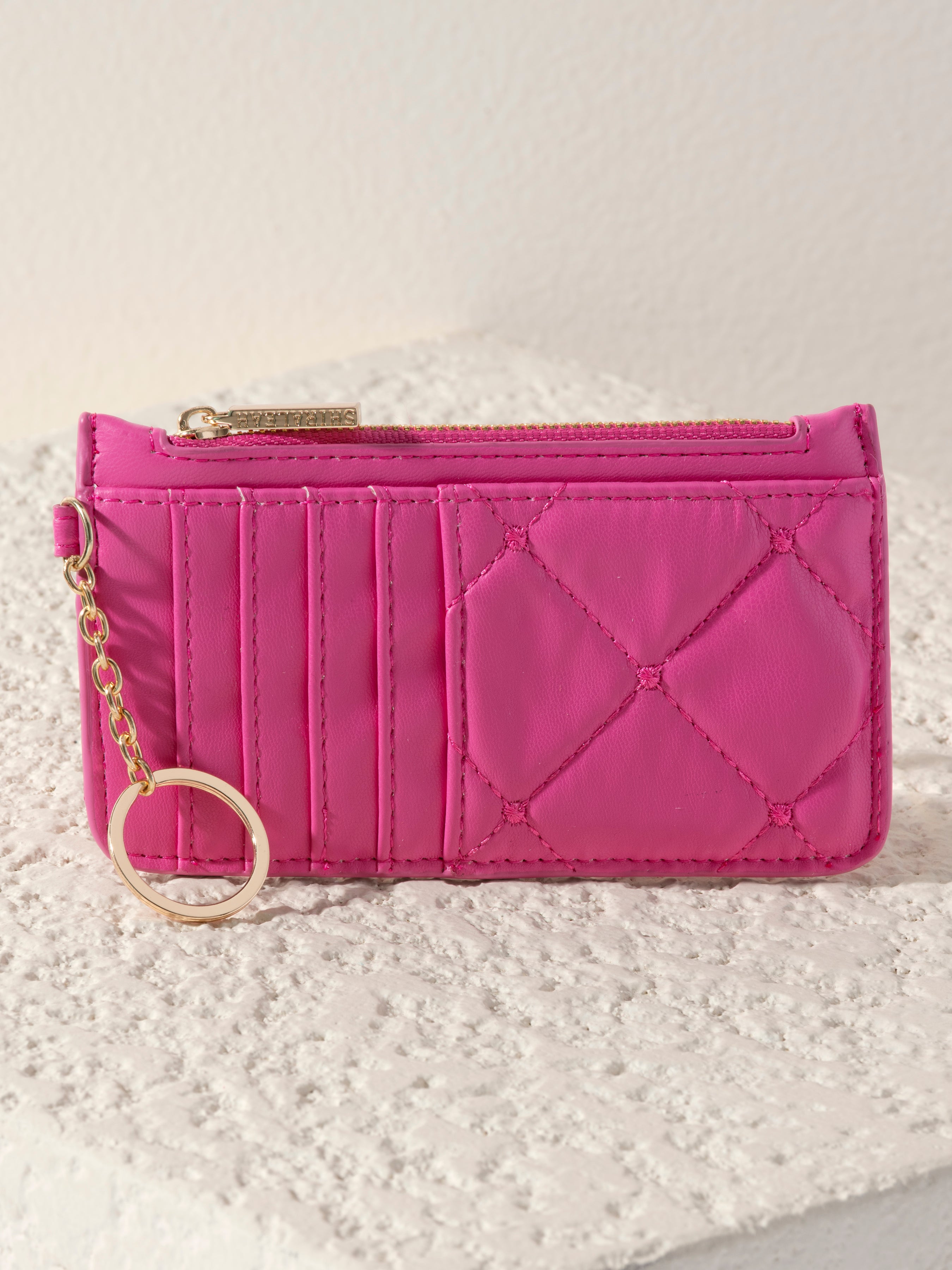 Shiraleah Mademoiselle Card Case PINK