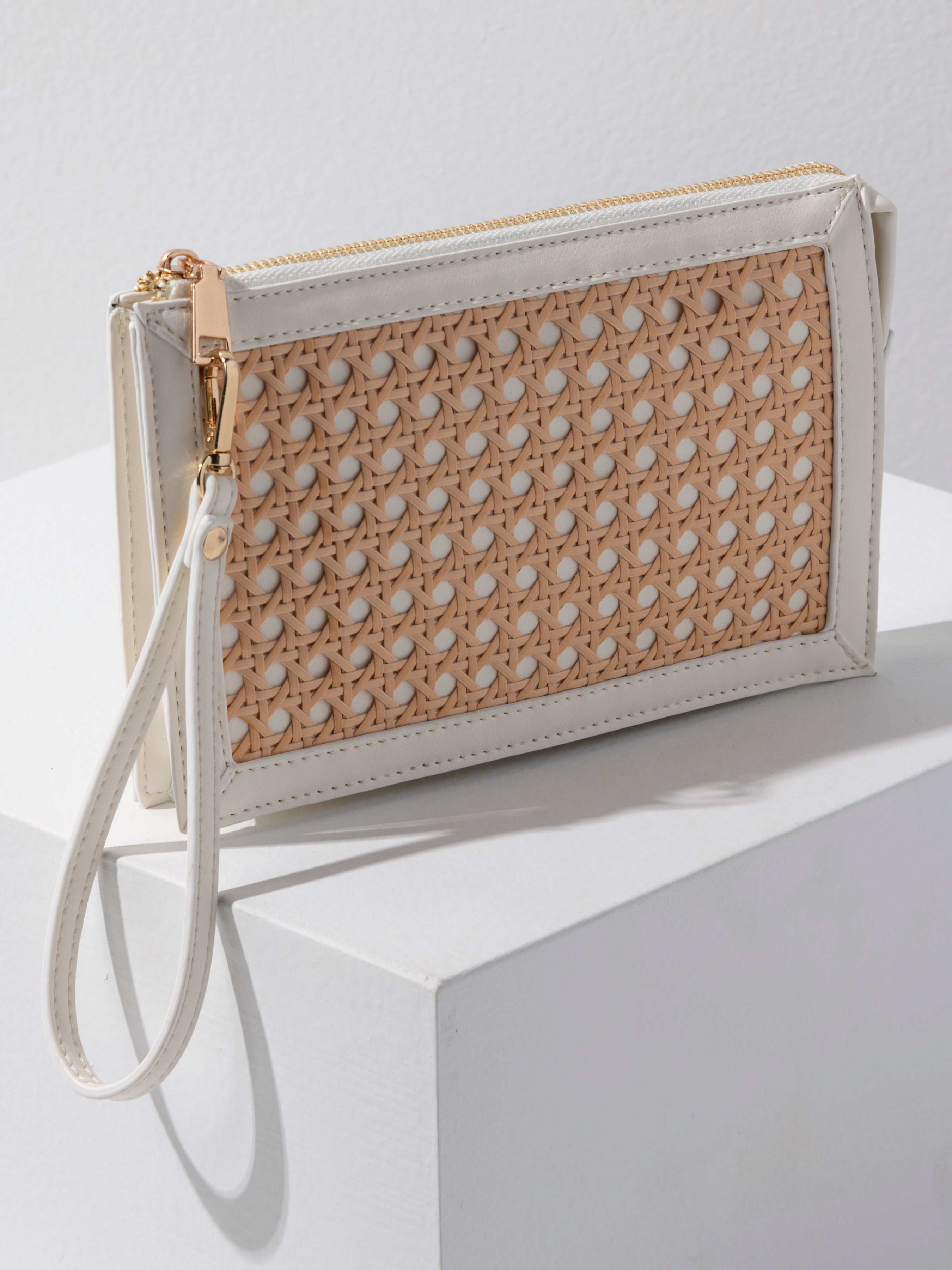 Shiraleah Soleil Wristlet WHITE