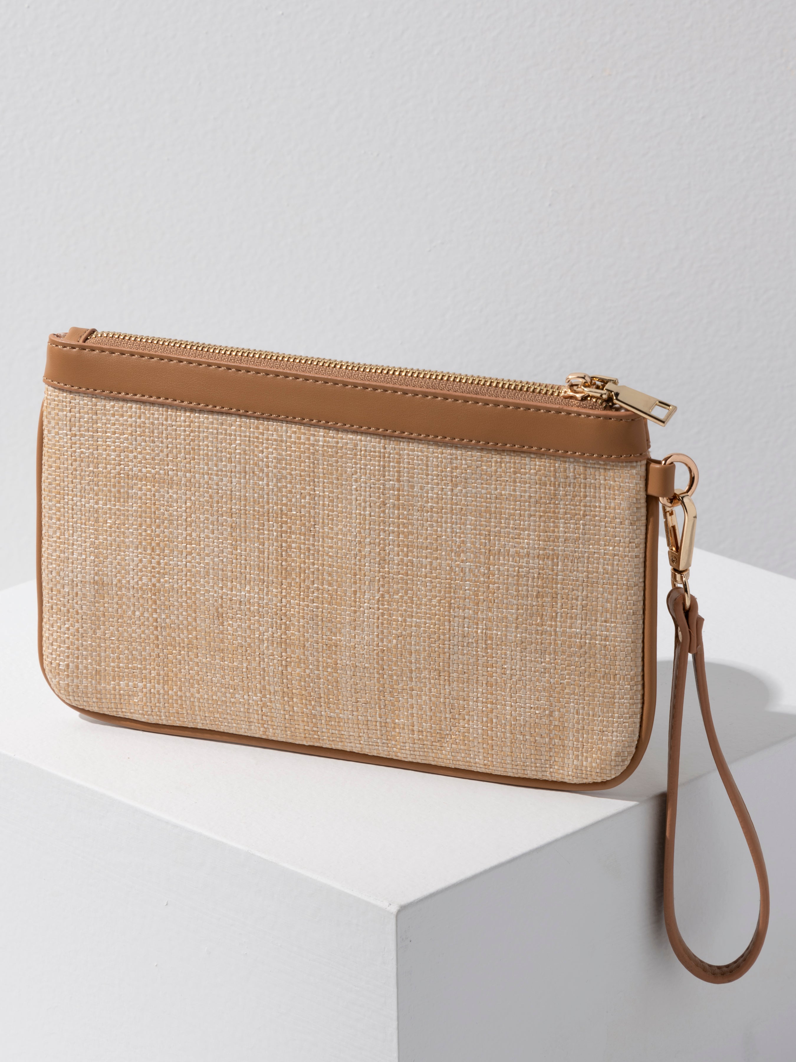 Shiraleah Amelia Wristlet NATURAL