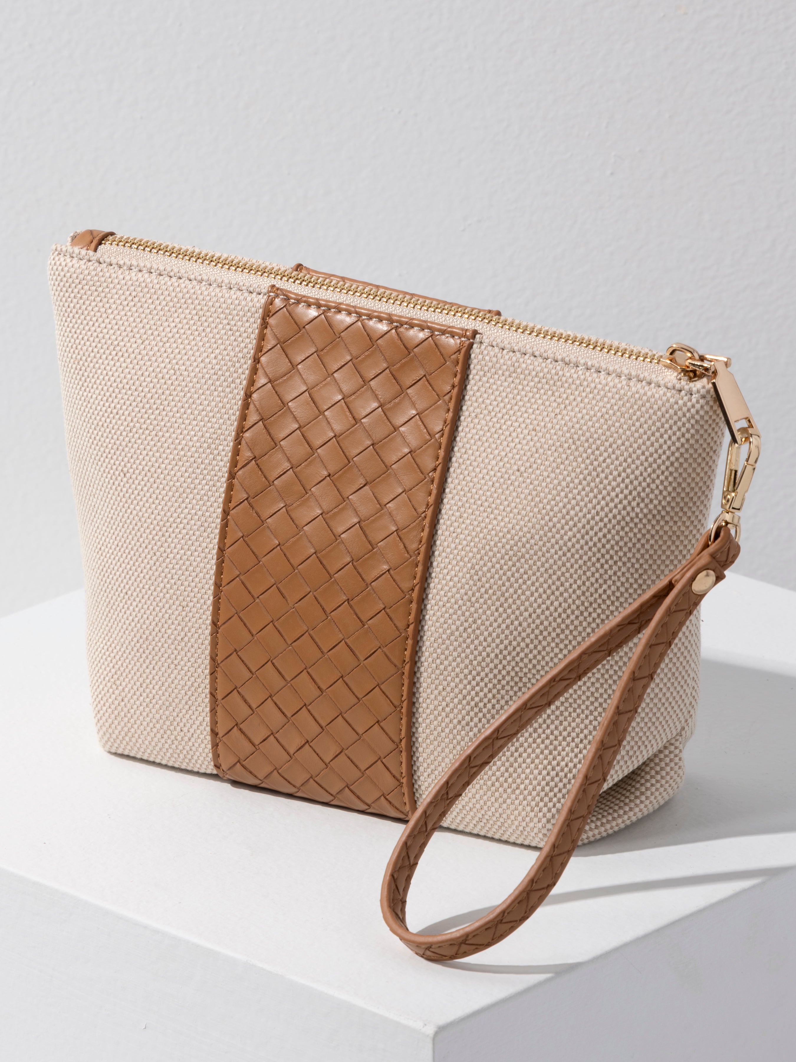 Shiraleah Frankie Wristlet NATURAL