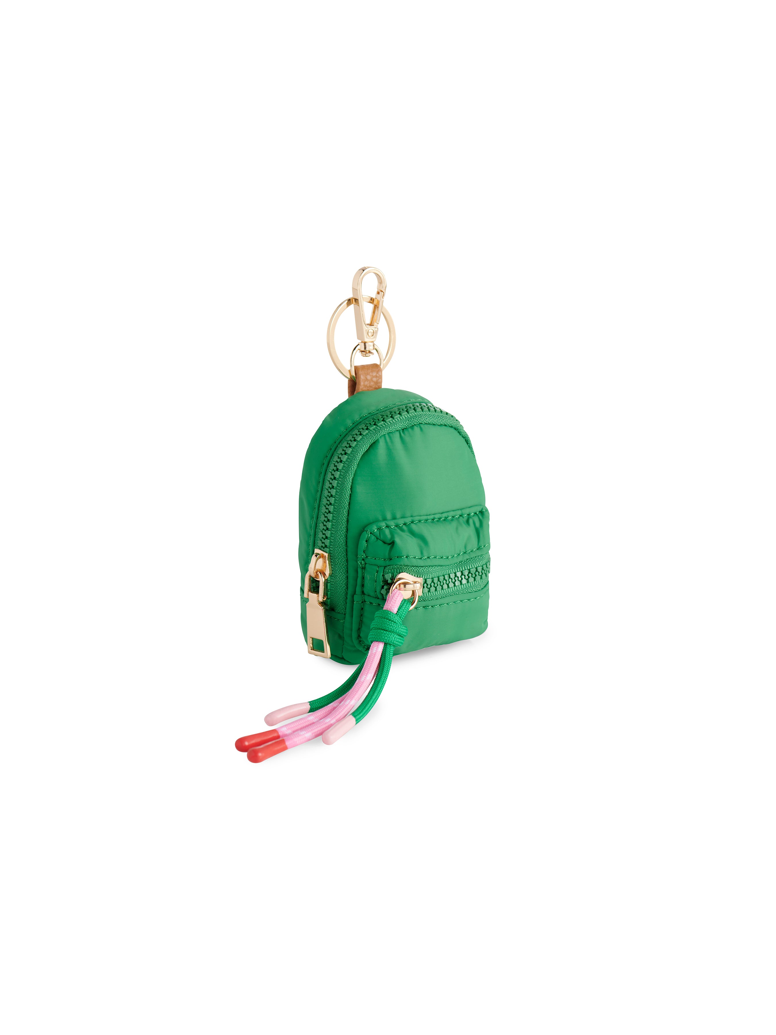 Shiraleah Ezra Mini Backpack Bag Charm GREEN