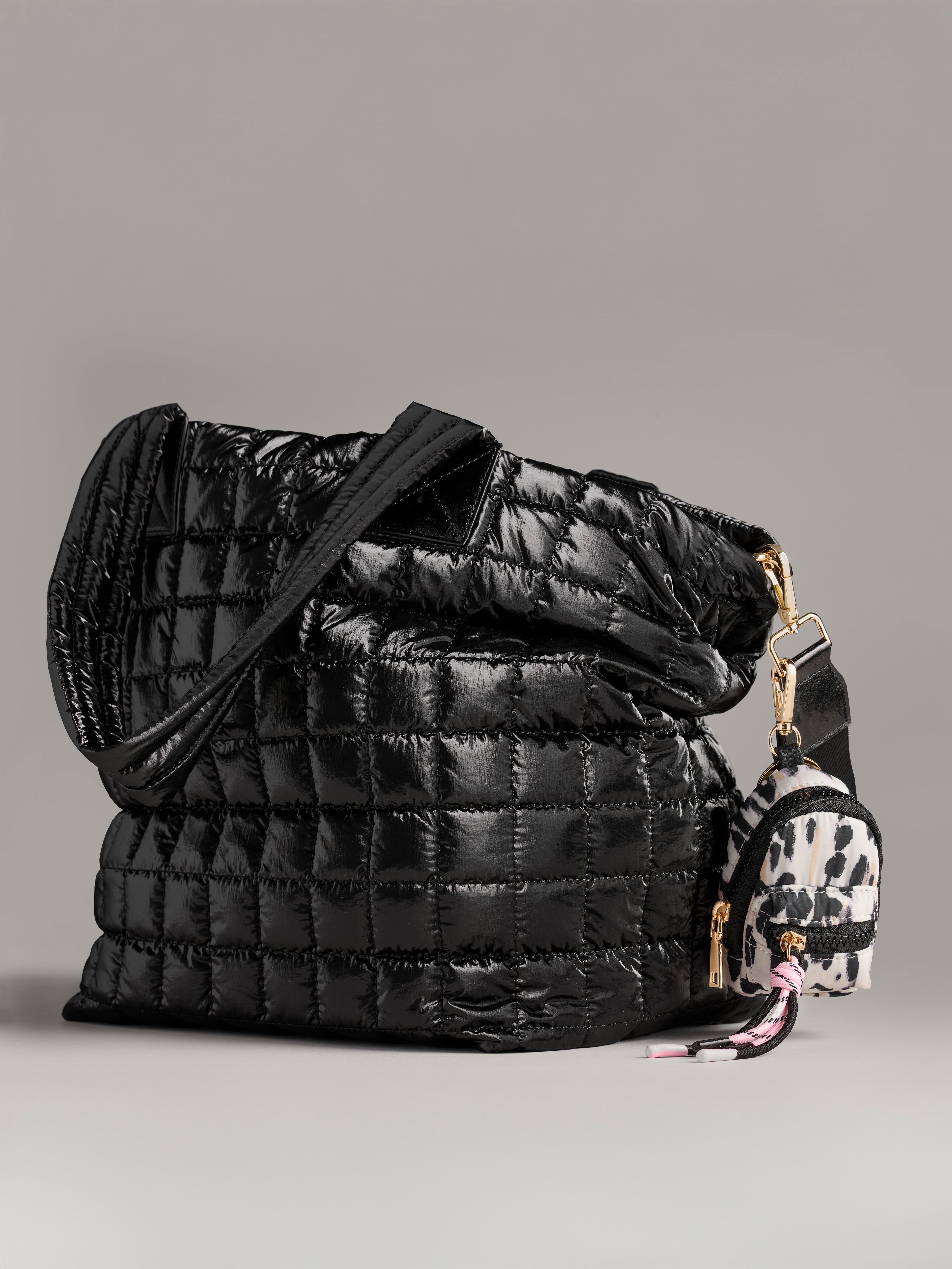 Shiraleah Ezra Mini Backpack Bag Charm LEOPARD