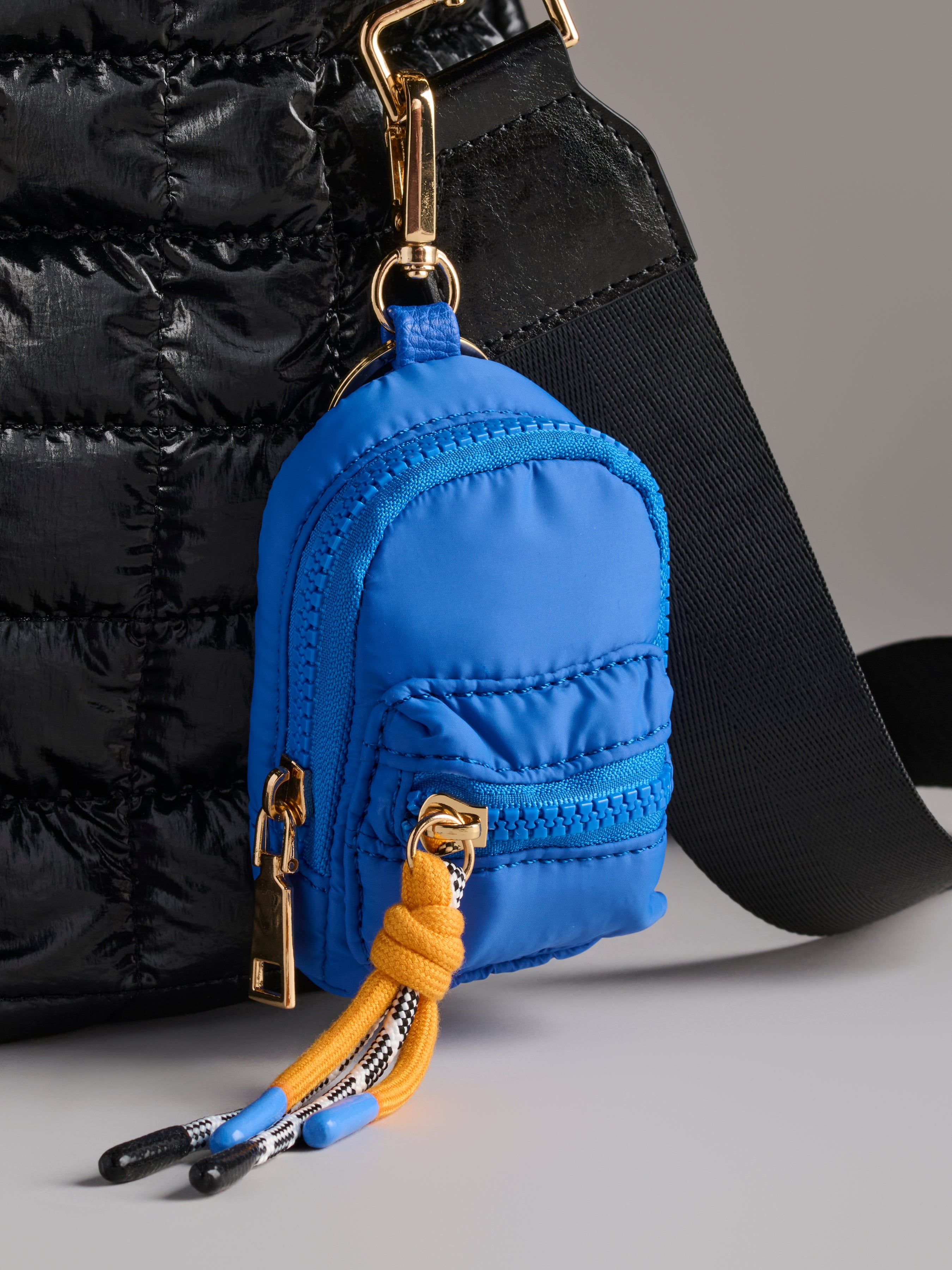 Shiraleah Ezra Mini Backpack Bag Charm ULTRAMARINE