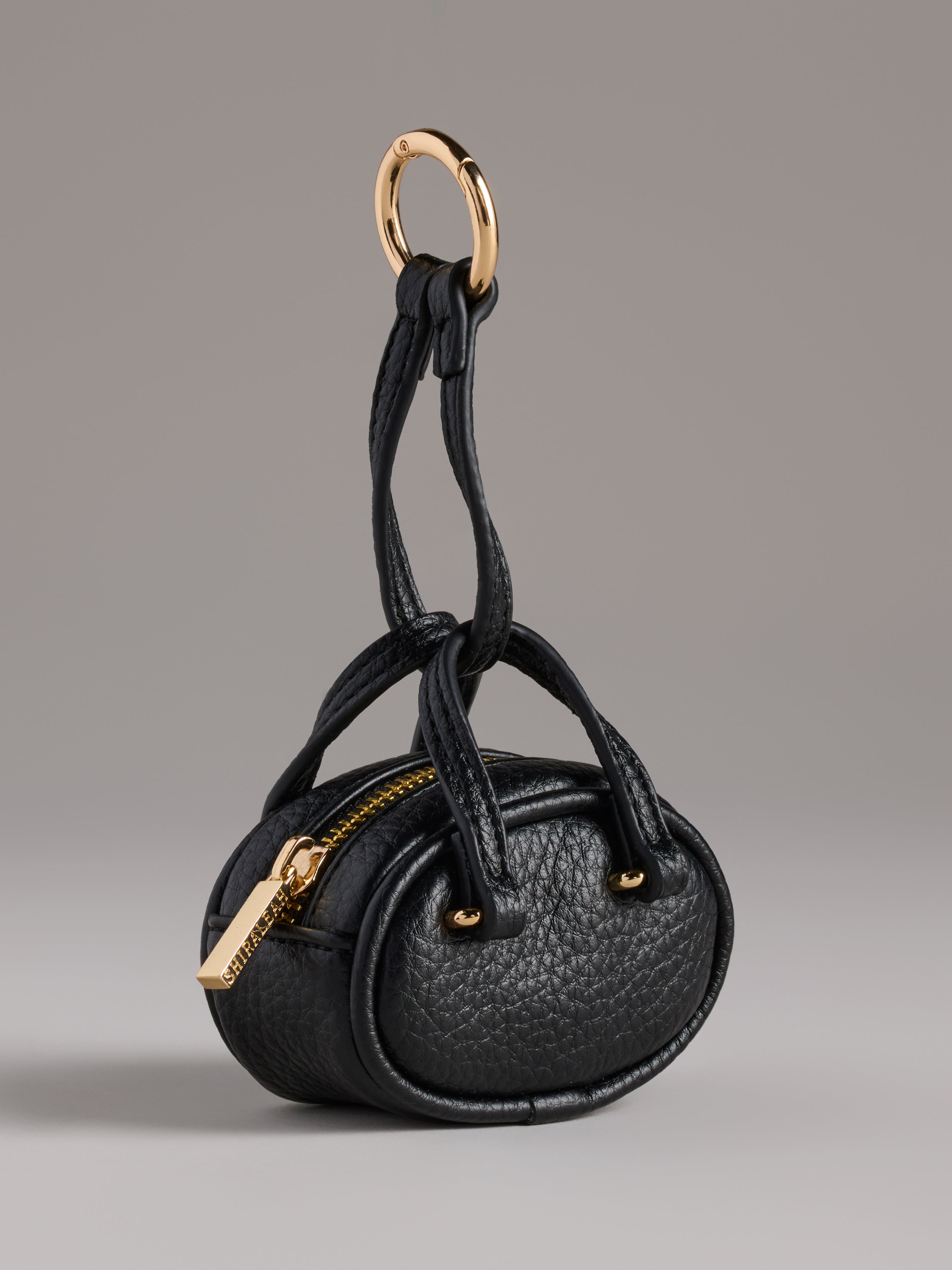Shiraleah Vallerie Bag Charm/Key Ring BLACK