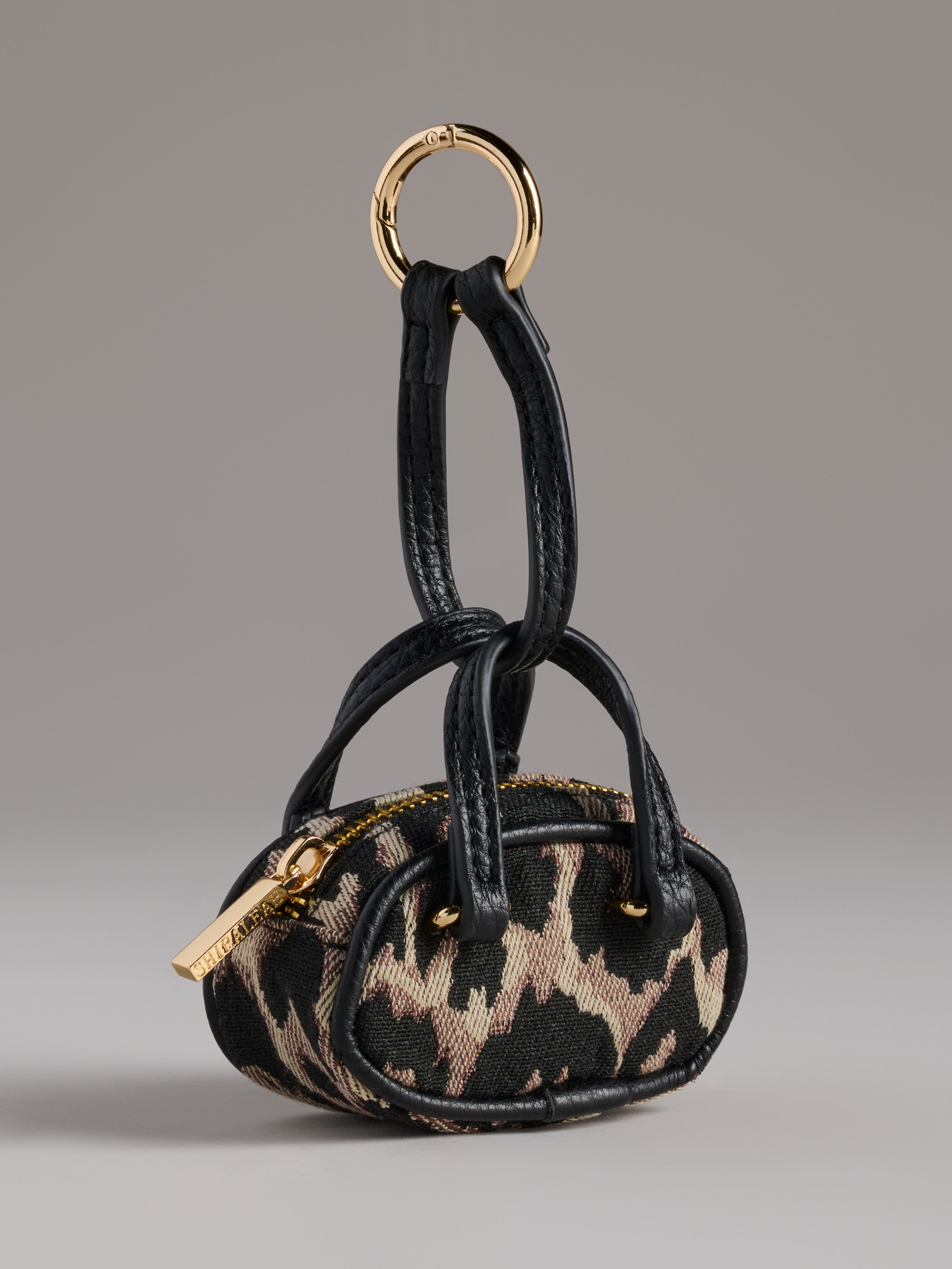 Shiraleah Vallerie Bag Charm/Key Ring LEOPARD