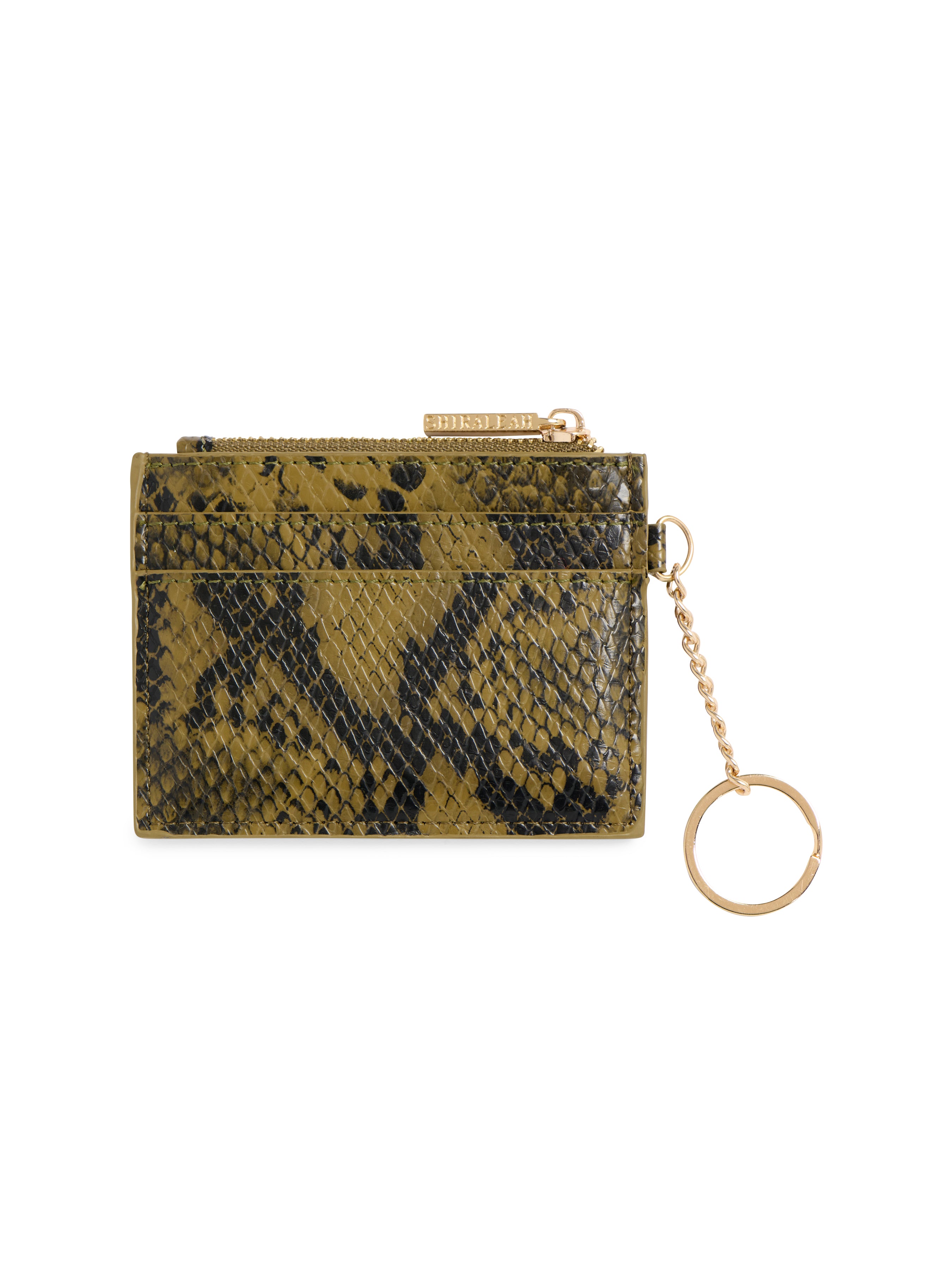 Shiraleah Lauren Card Case OLIVE