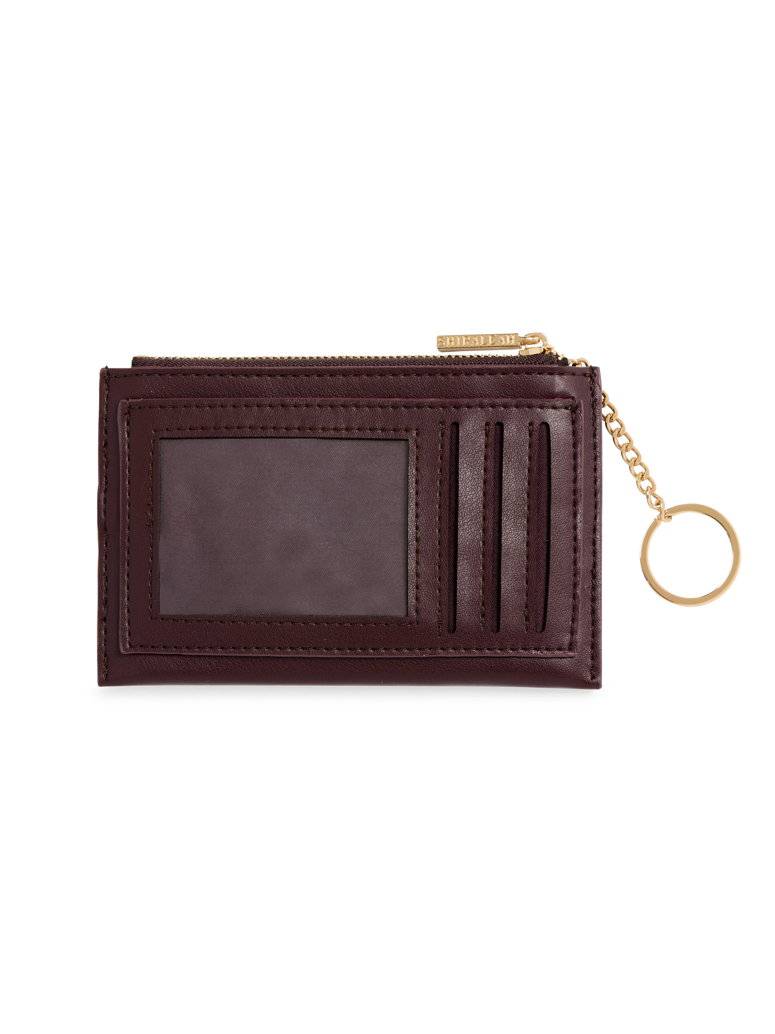 Shiraleah Roxy Card Case WINE