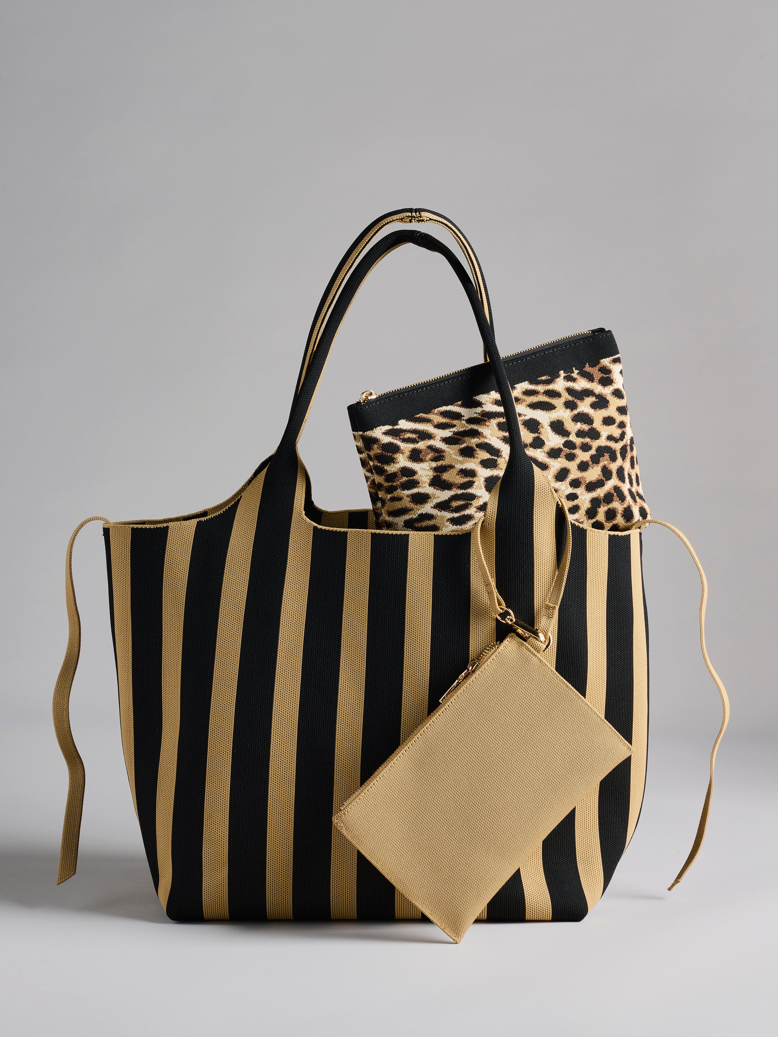 Shiraleah Robbie Zip Pouch LEOPARD