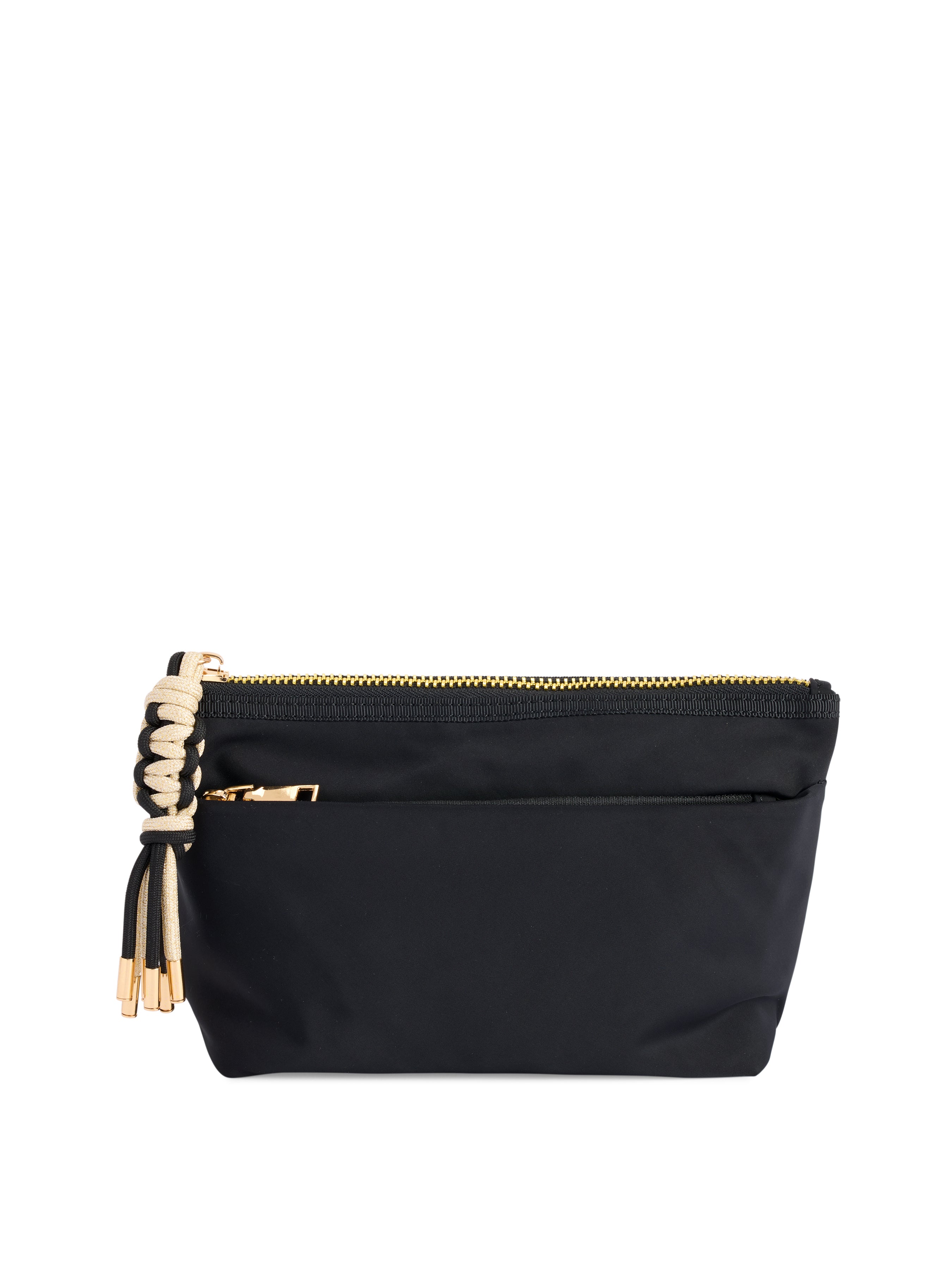 Shiraleah Jet Zip Pouch BLACK