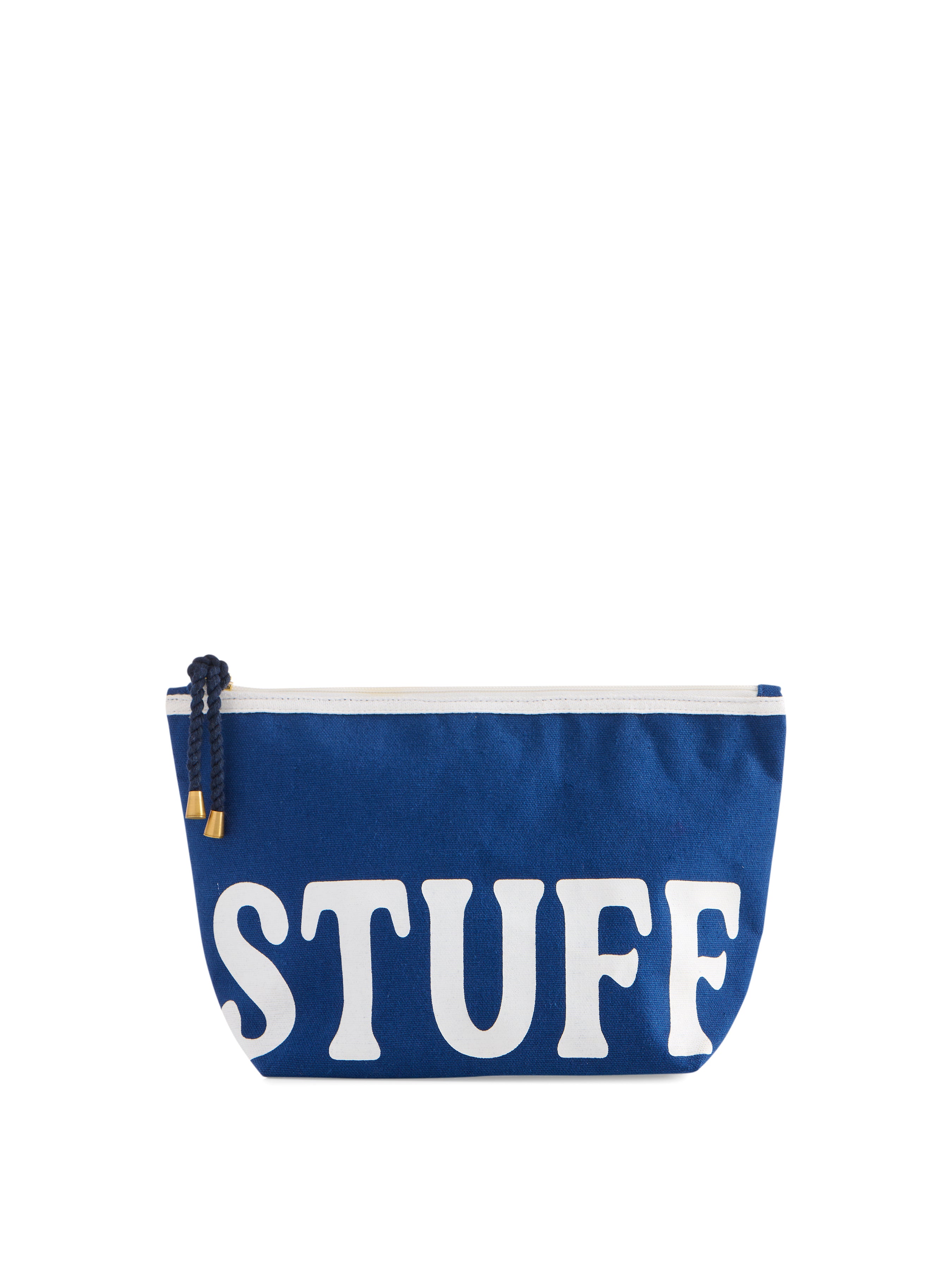Shiraleah "Stuff" Zip Pouch, Navy