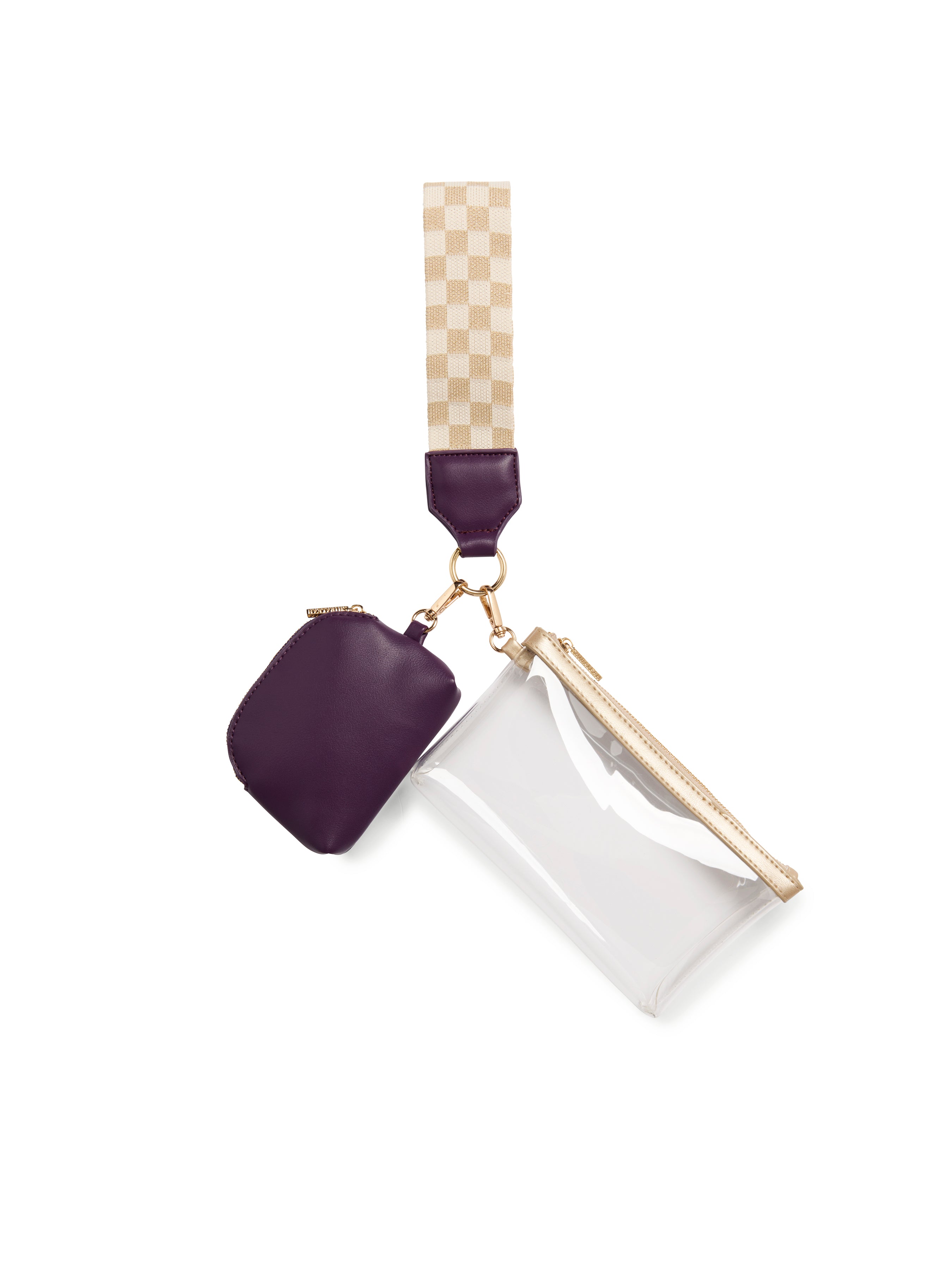 Shiraleah Taylor Mini Wristlet Purple